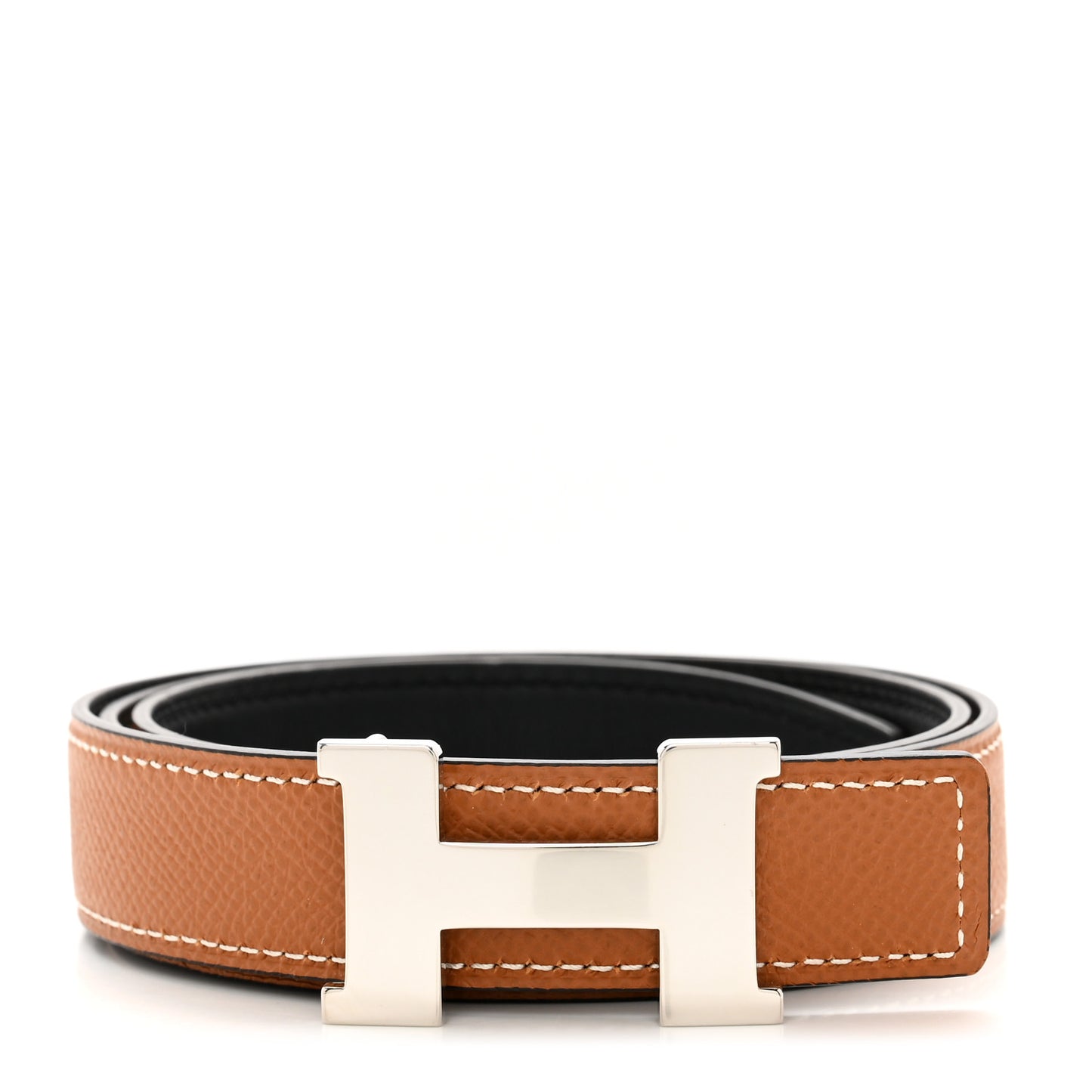 Epsom Swift 24mm Mini Constance H Belt 75 30 Gold Black
