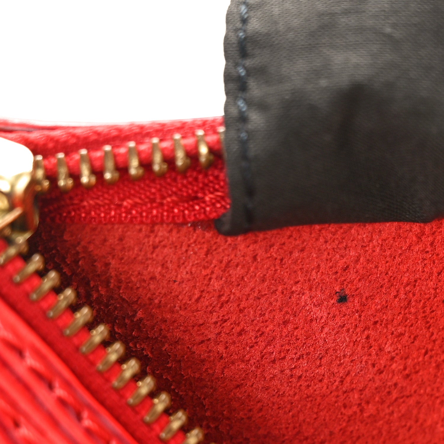Louis Vuitton Epi Speedy 25 Castillan Red 6 of 9