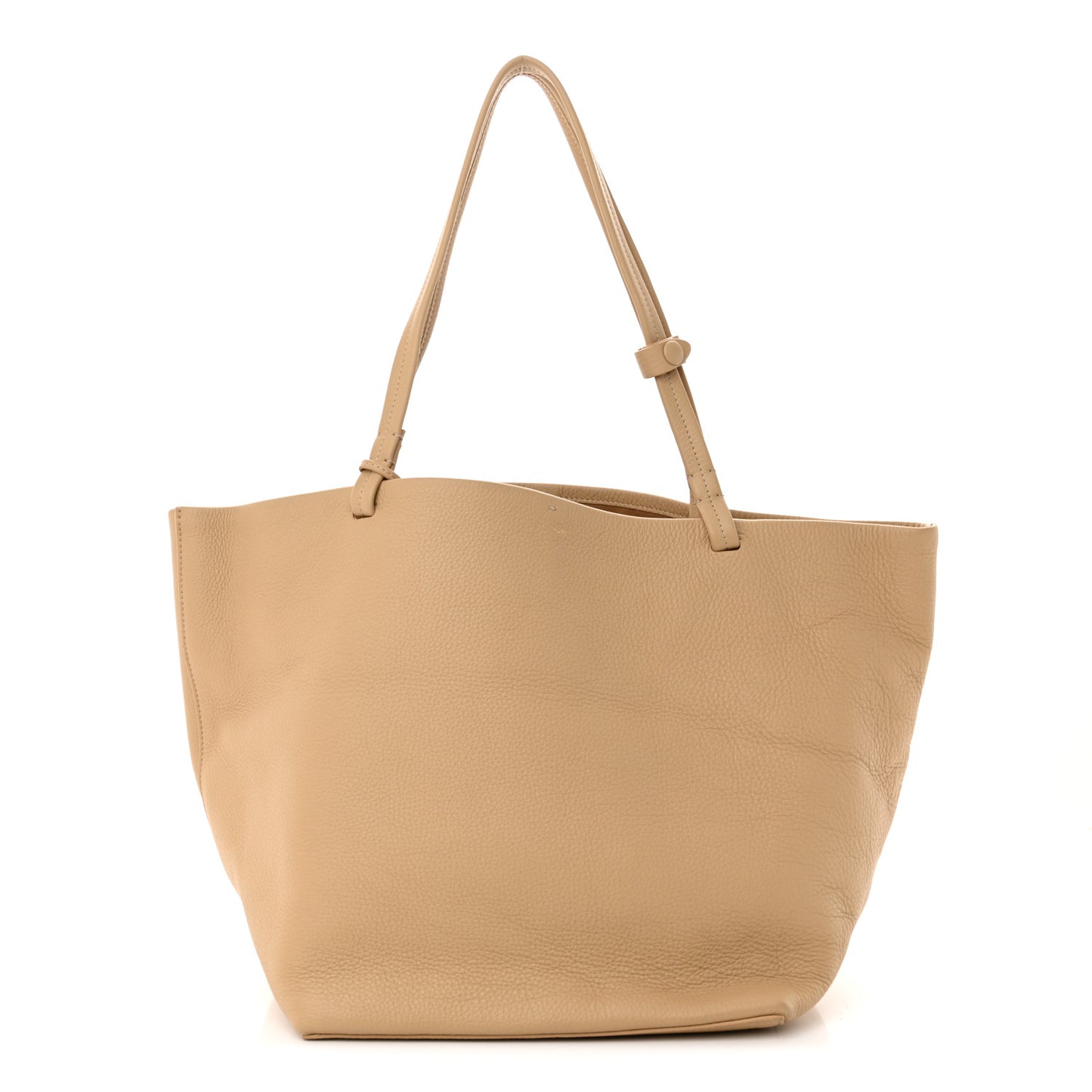 Grained Calfskin Park Tote Three Beige