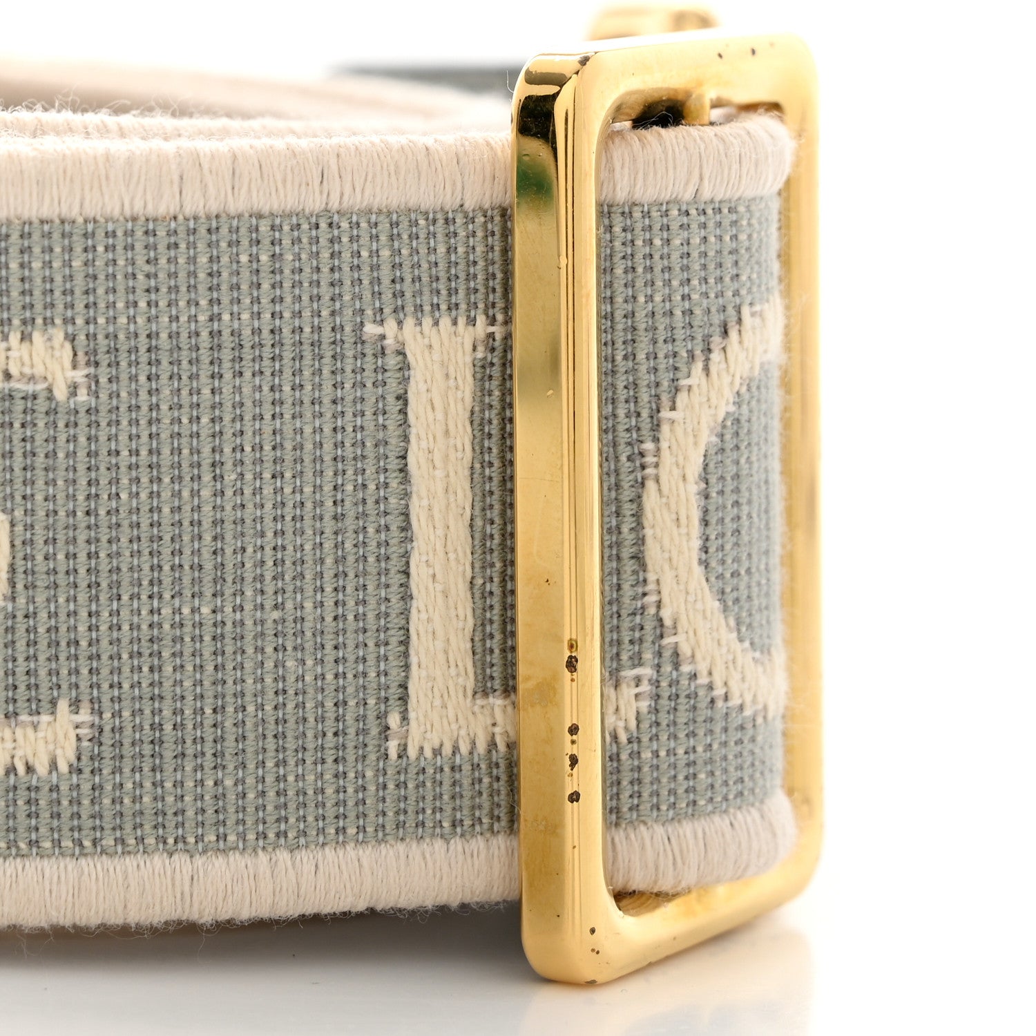 Loewe Calfskin Jacquard Anagram Strap Ash Grey 3 of 6
