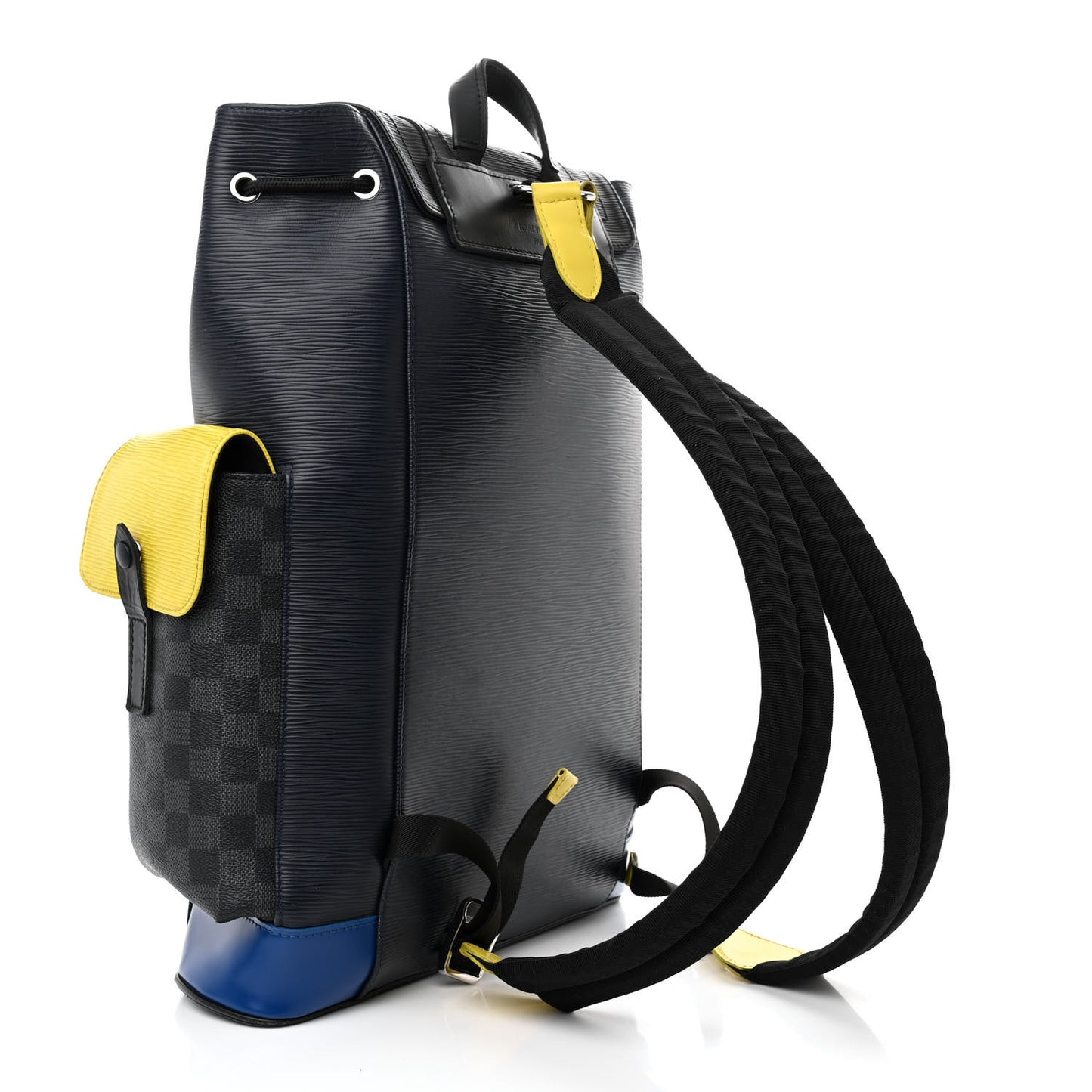 Epi Damier Cobalt Christopher Backpack PM