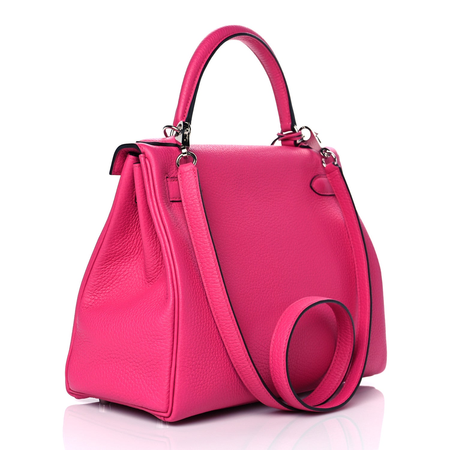 Hermes Togo Kelly Retourne 28 Rose Mexico 3 of 12