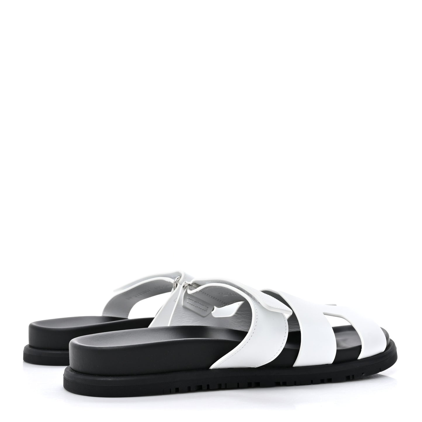 Calfskin Womens Chypre Sandals 40.5 White