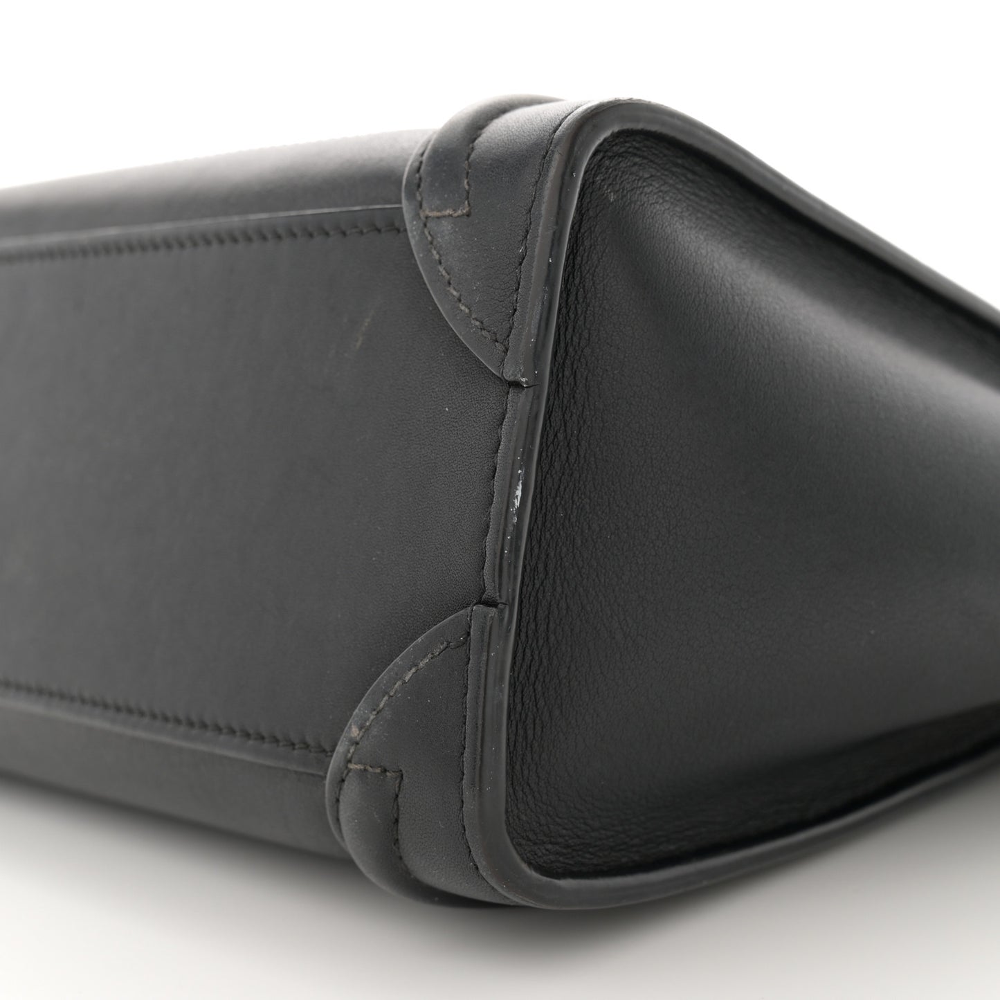 Smooth Calfskin Nano Luggage Black