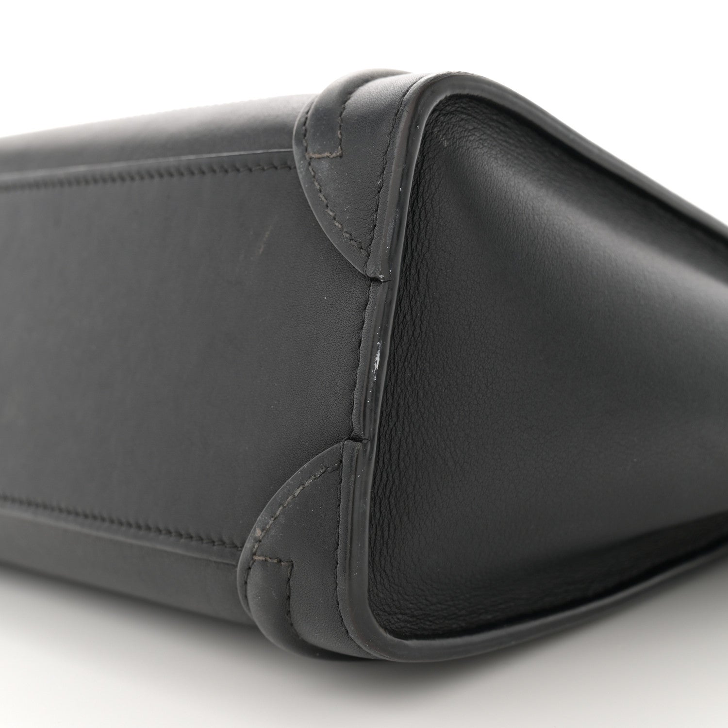 Celine Smooth Calfskin Nano Luggage Black 9 of 18