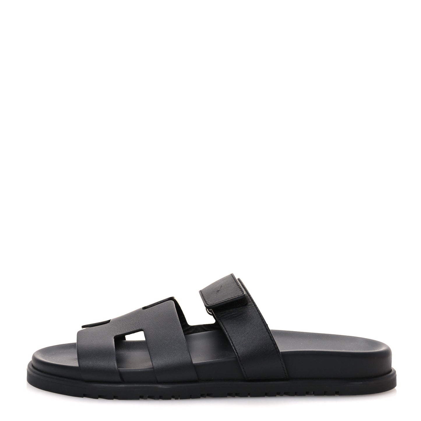 Calfskin Womens Chypre Sandals 41 Black