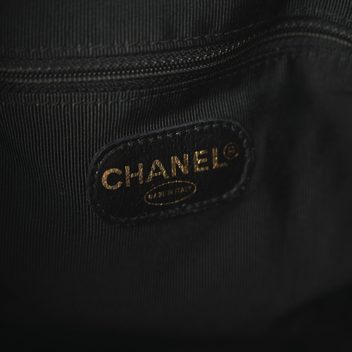 Paten Timeless CC Drawstring Backpack Black