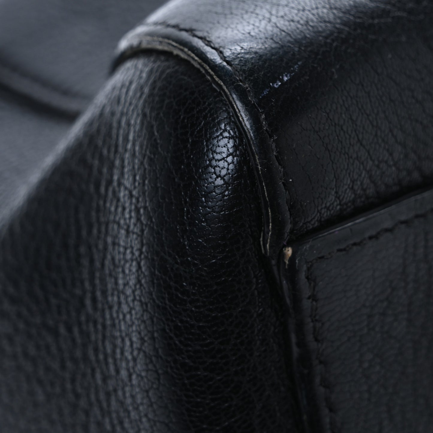 Sugar Goatskin Small Antigona Black