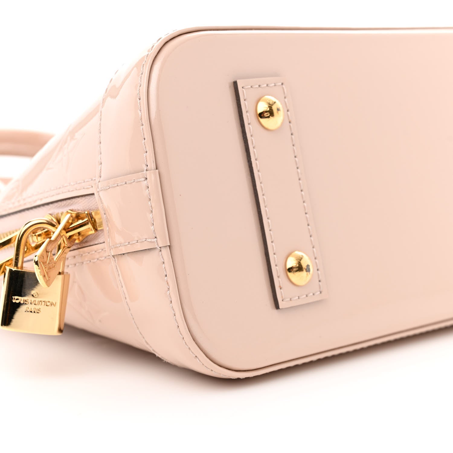 Louis Vuitton Vernis Alma BB Rose Angelique 9 of 12