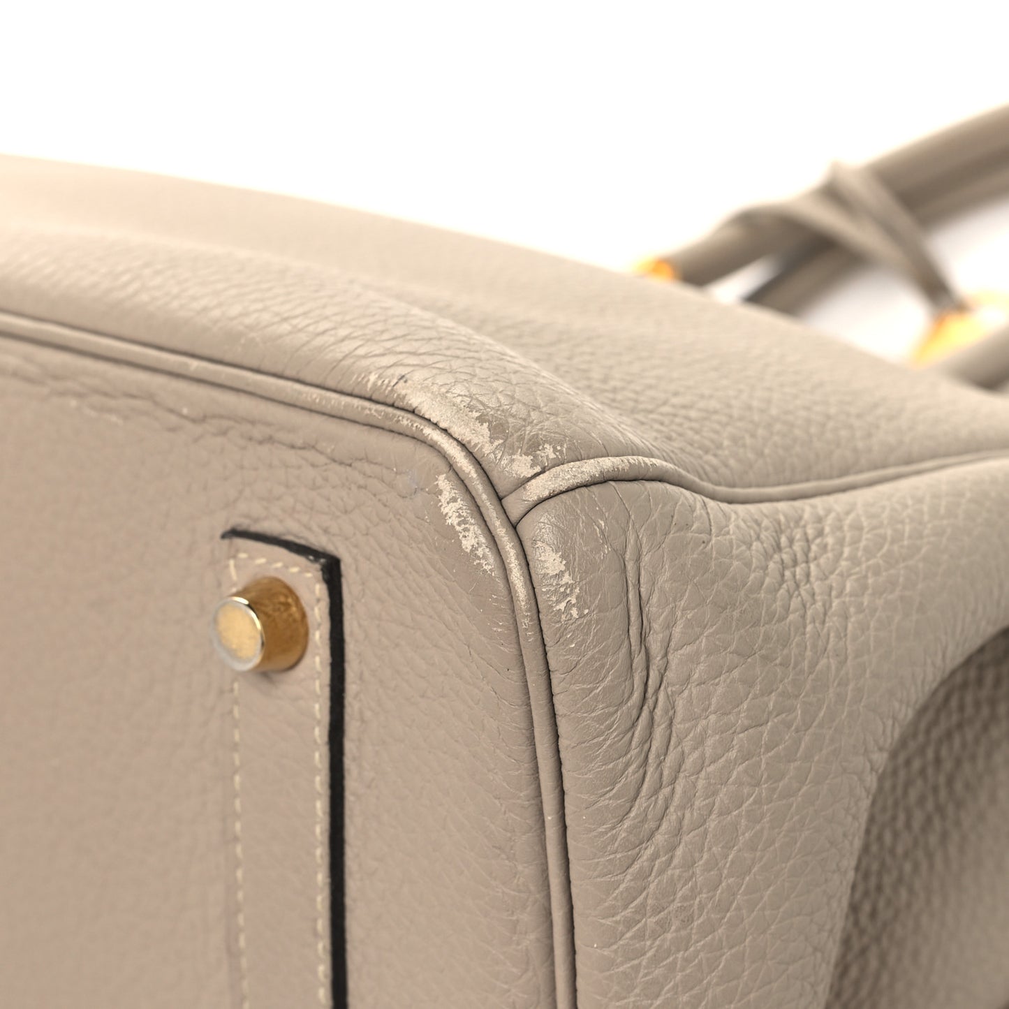 Togo Birkin 35 Gris Tourterelle
