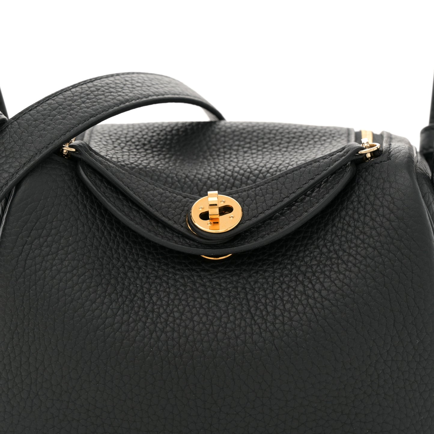 Taurillon Clemence Mini Lindy 20 Black