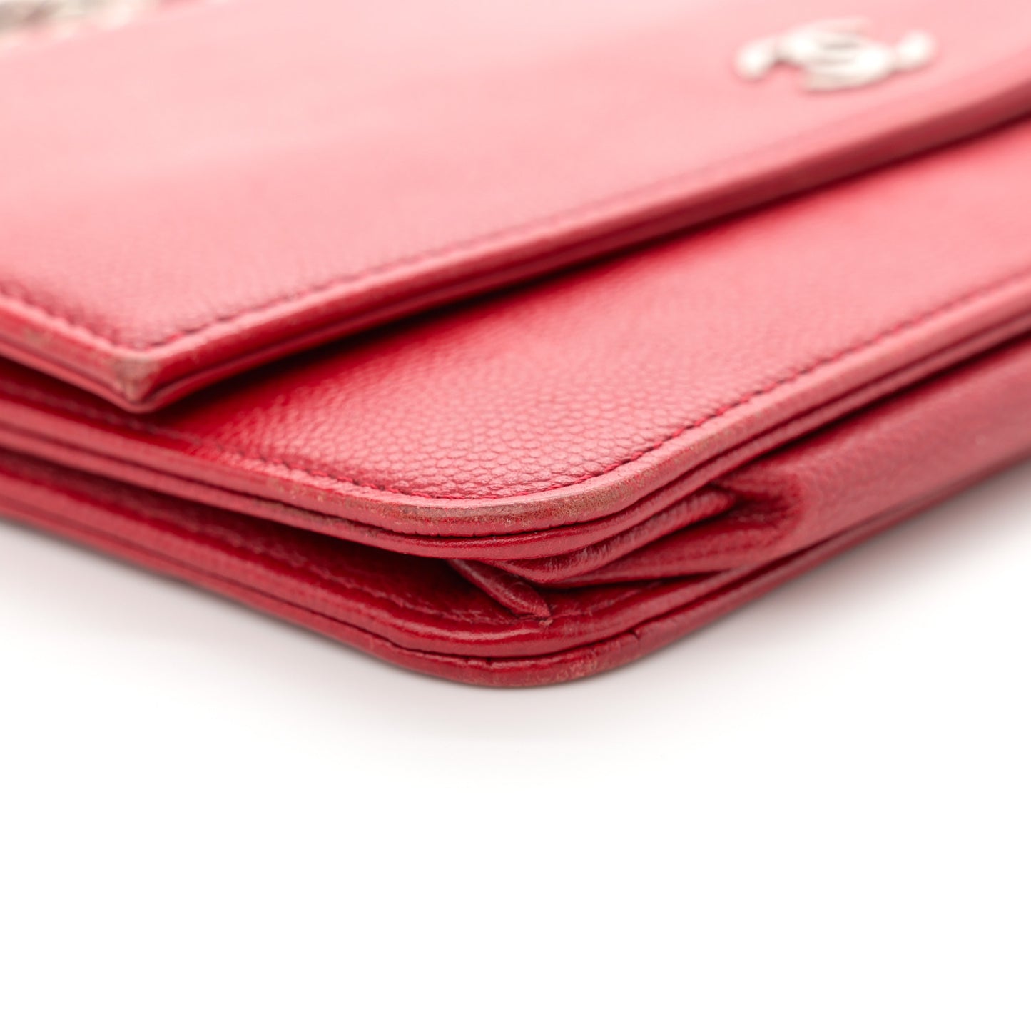 Caviar Sevruga Wallet on Chain WOC Red