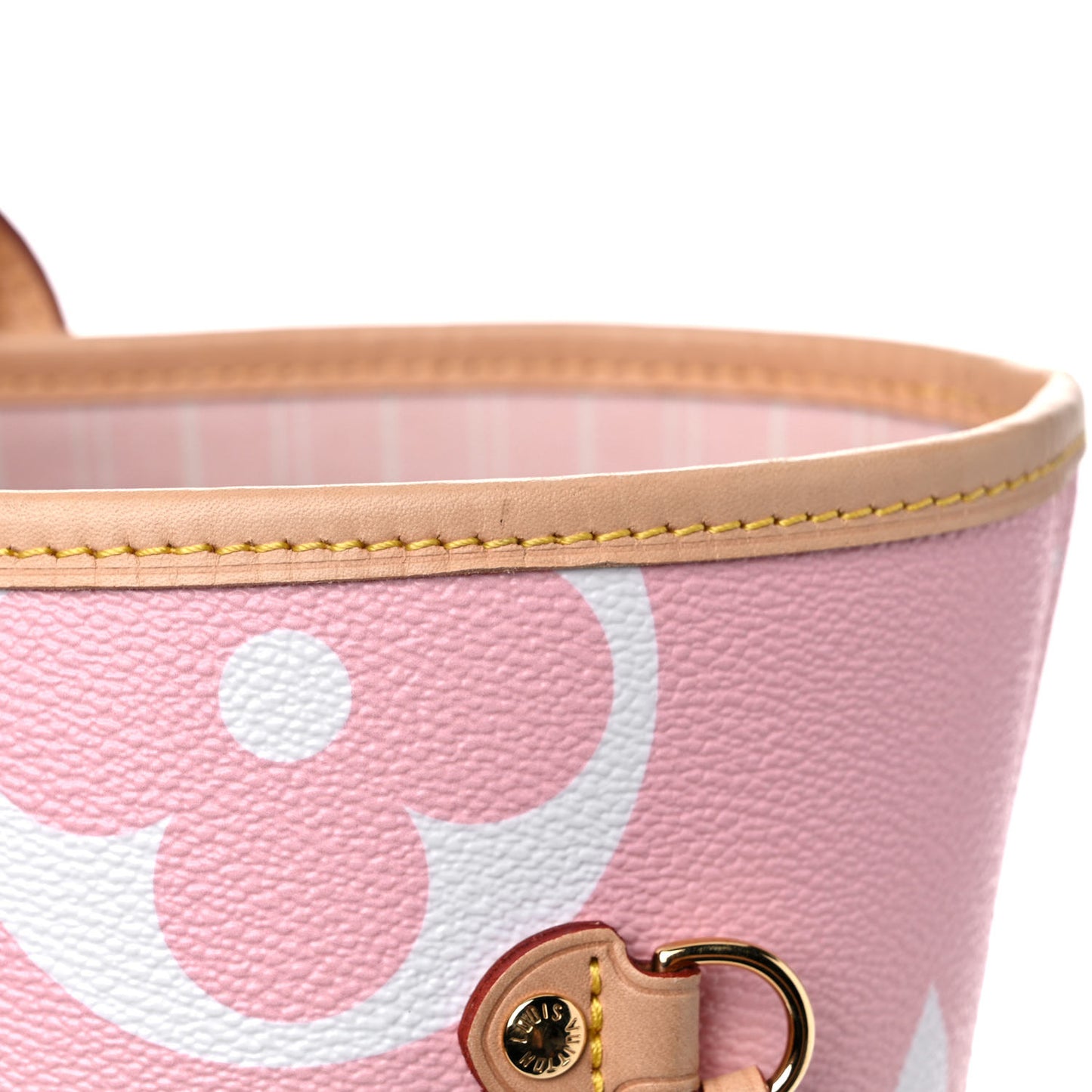 Monogram Giant By The Pool Neverfull MM Light Pink