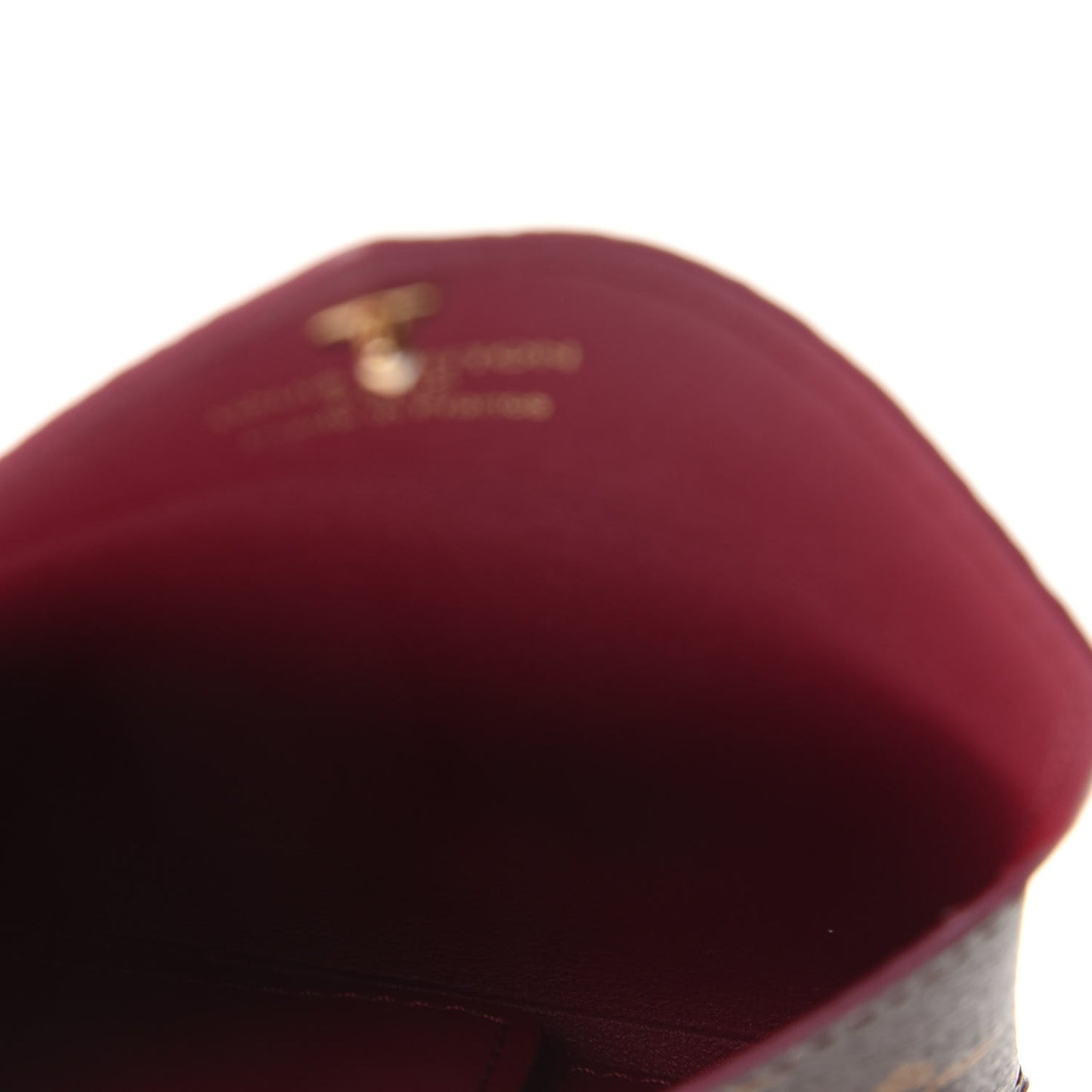 Monogram Small Kirigami Pochette Insert Fuchsia