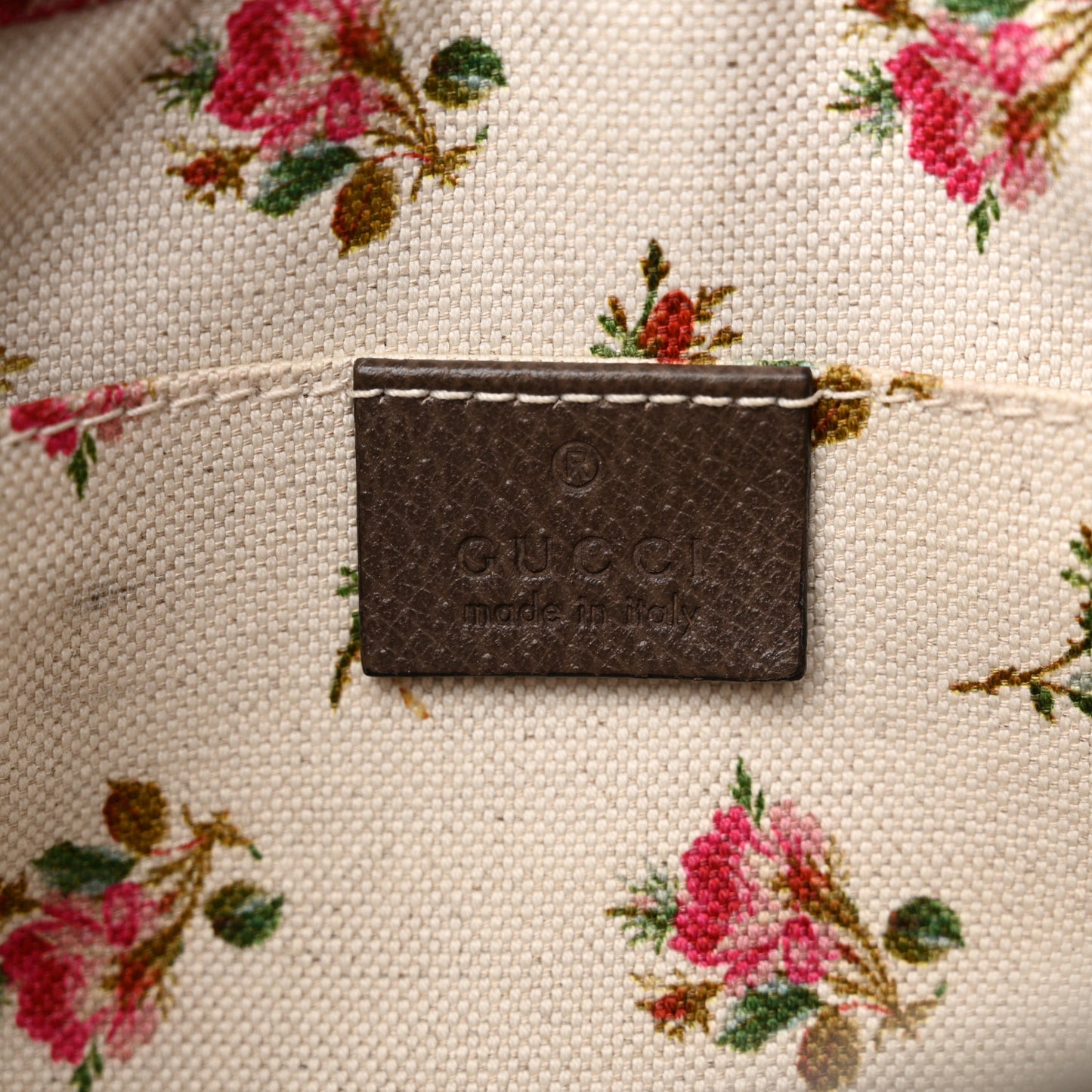 GG Supreme Monogram Web Neo Vintage Shoulder Bag Beige New Acero Crop