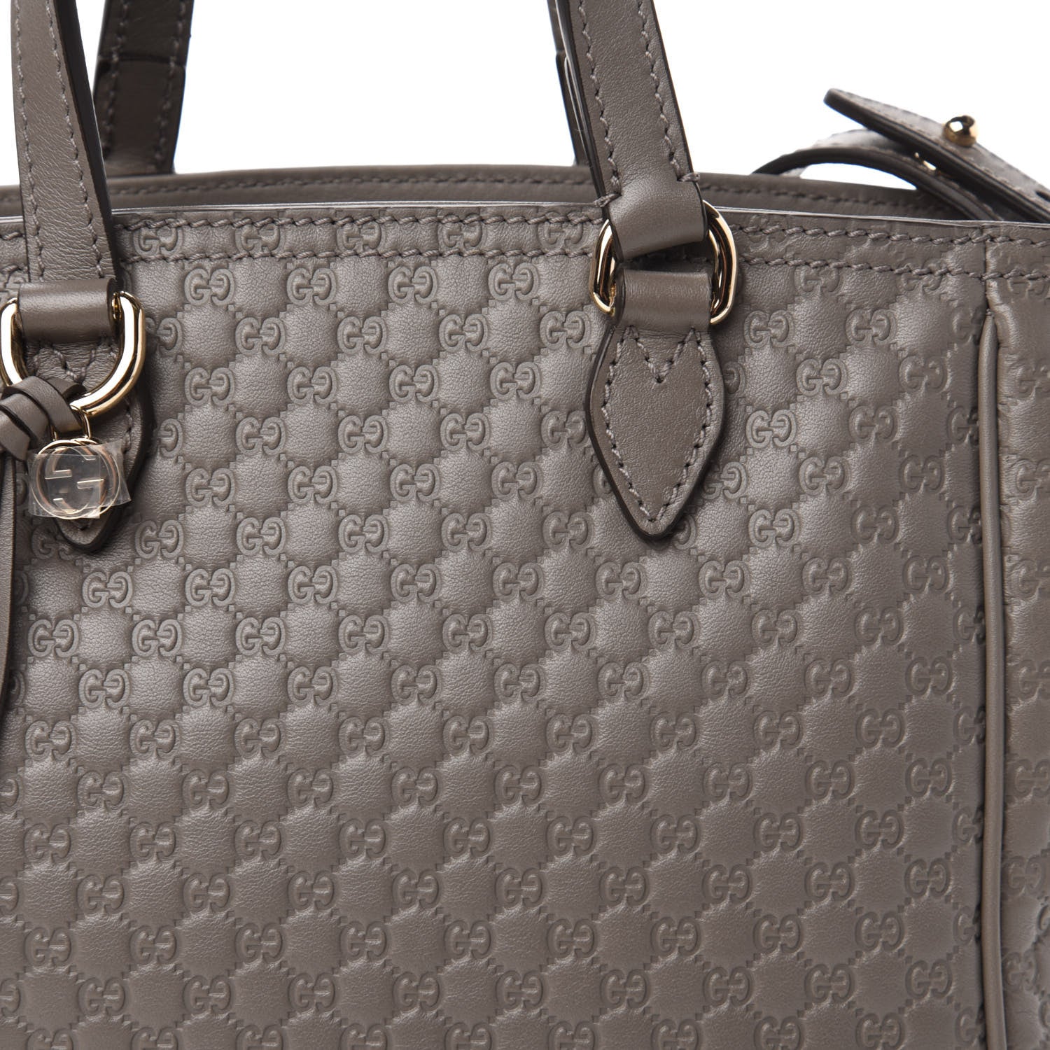 Gucci Microguccissima Small Bree Tote Graphite 10 of 10
