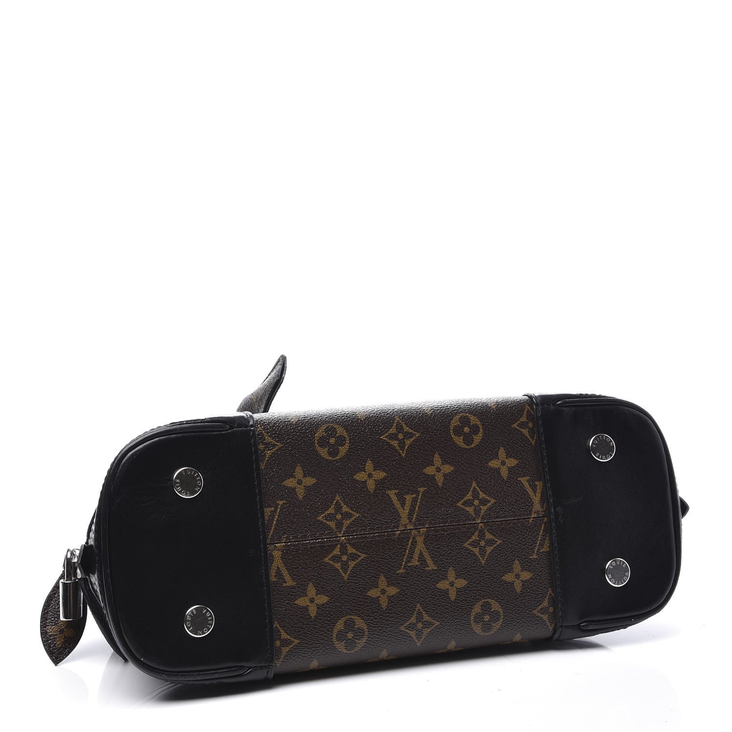 Louis Vuitton Shiny Monogram Alma PM Black 3 of 9