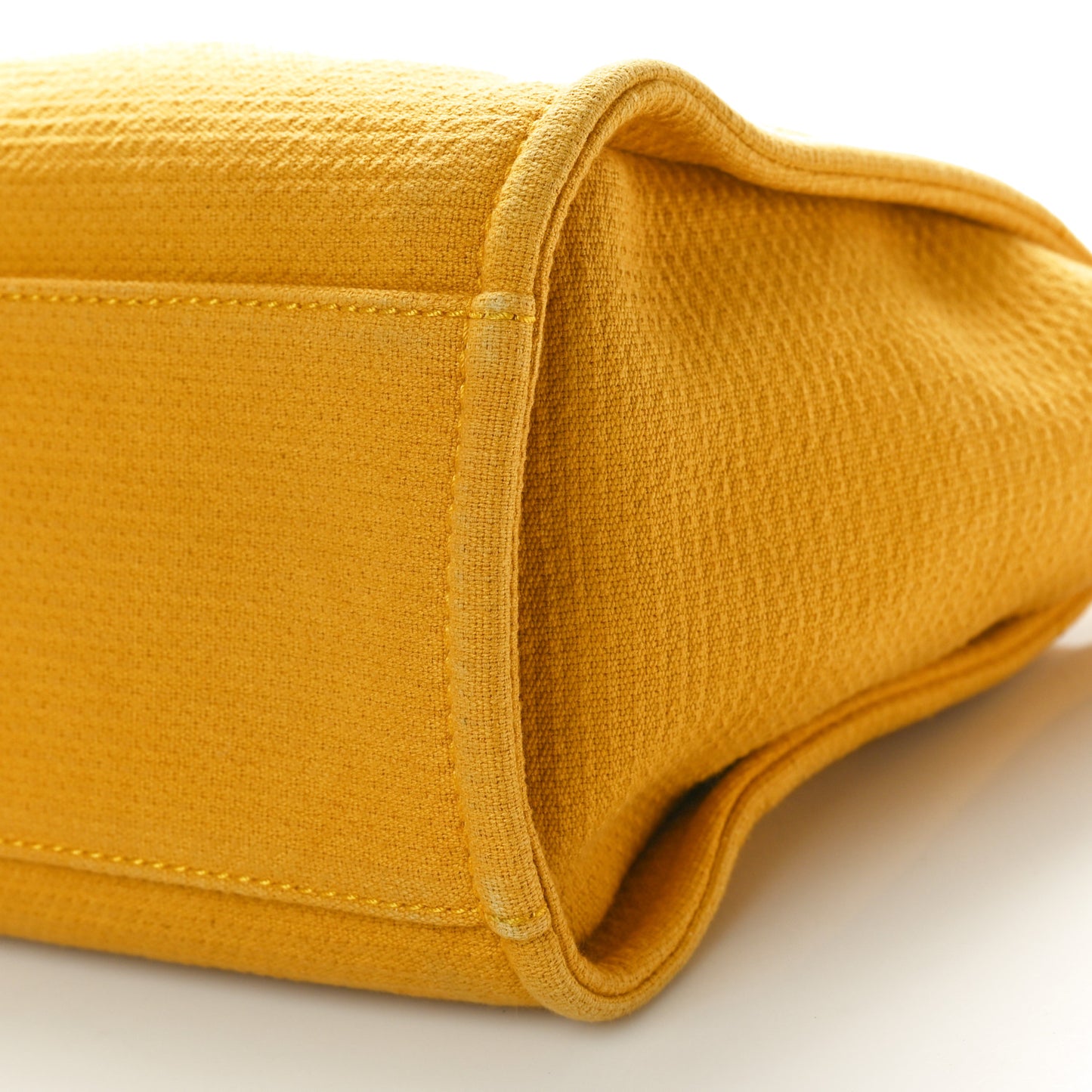 Mixed Fibers Small Deauville Tote Yellow