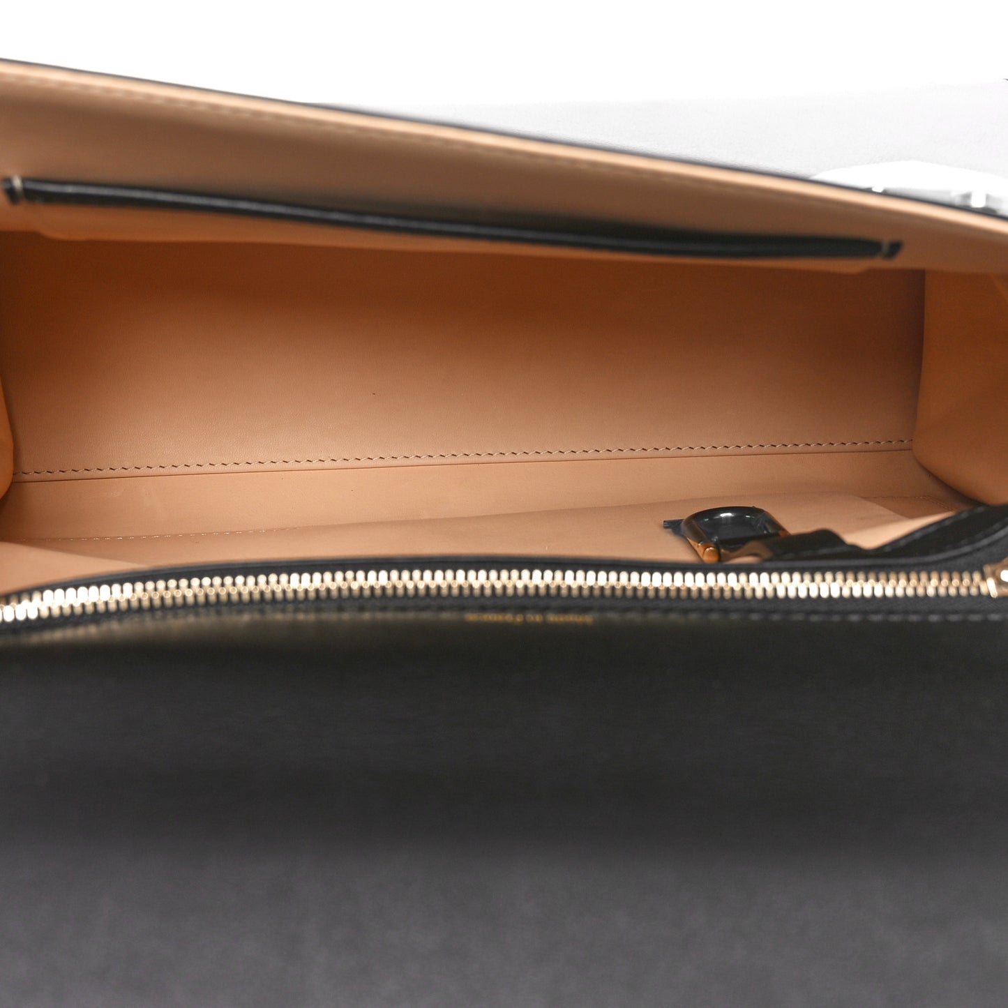 Smooth Calfskin GM Tempete Satchel Black