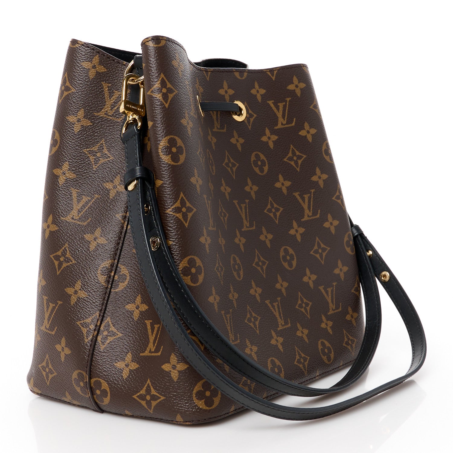 Louis Vuitton Monogram Neonoe MM Black 3 of 13