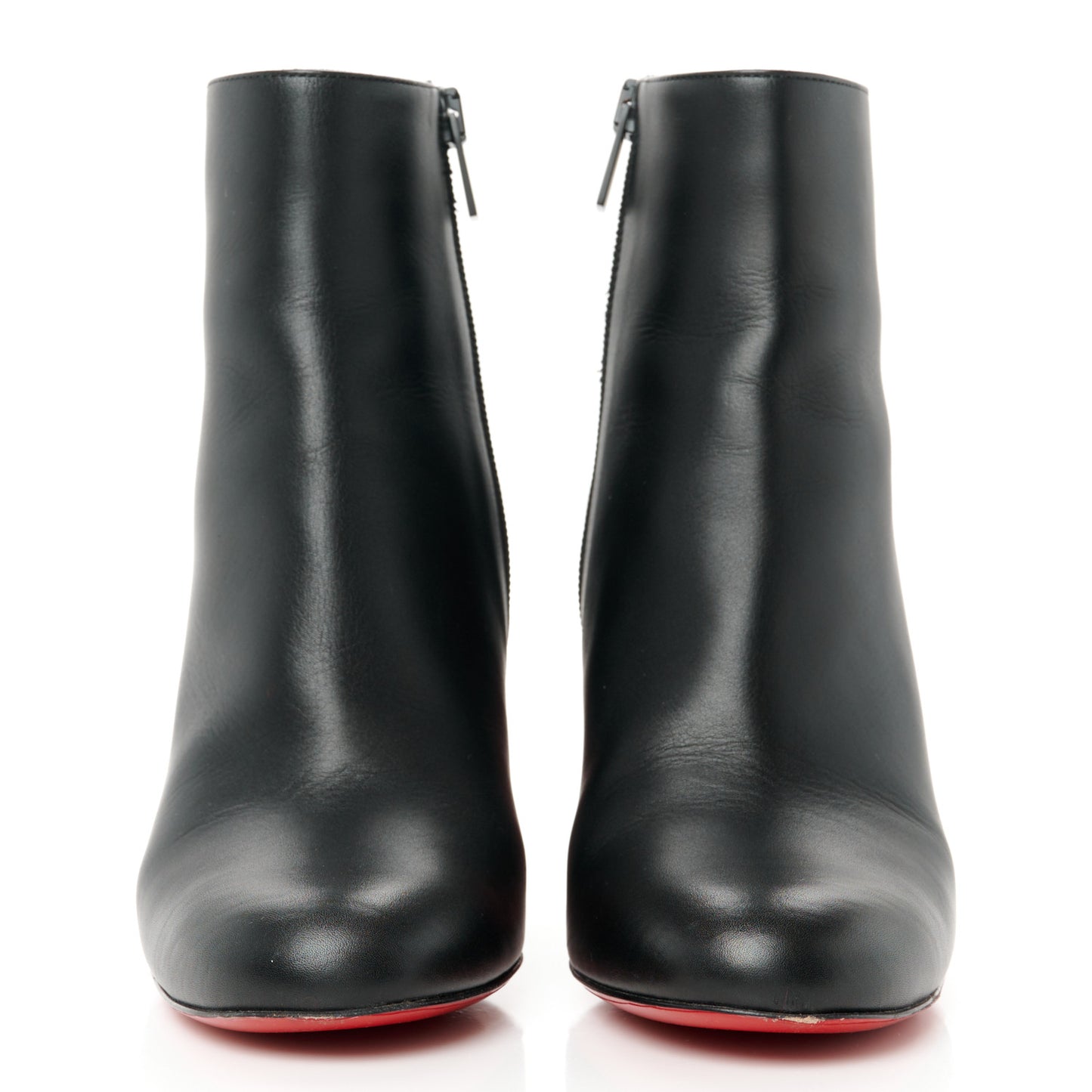 Smooth Calfskin Suzi Folk 85 Ankle Boots 36.5 Black