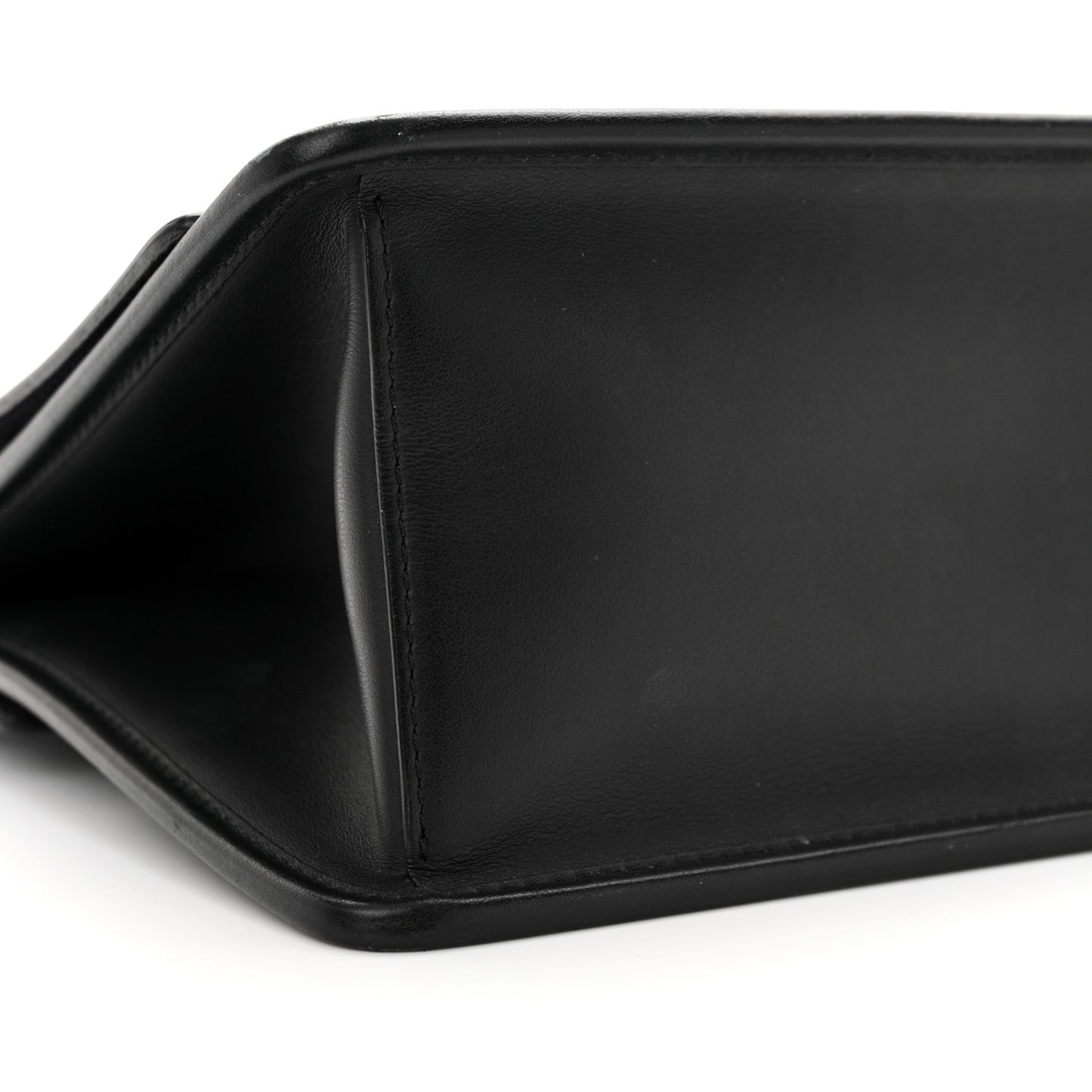 Vitello Century Velvet F is Fendi FF Kan I Shoulder Bag Black Tobacco