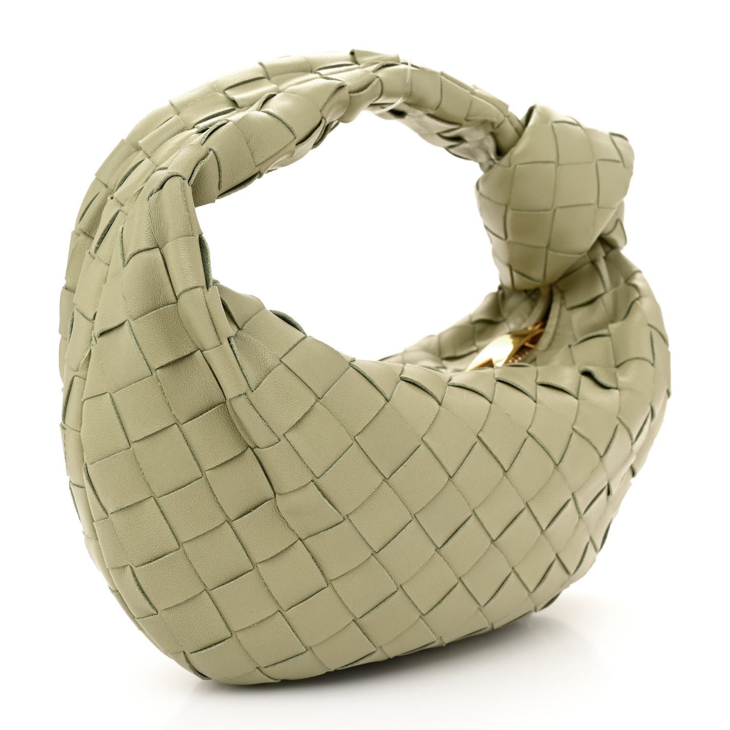 Nappa Intrecciato Mini Jodie Travertine