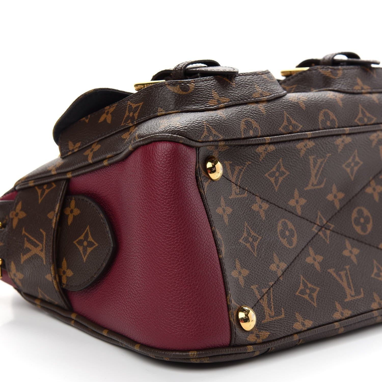 Louis Vuitton Monogram Manhattan NM Raisin 7 of 9