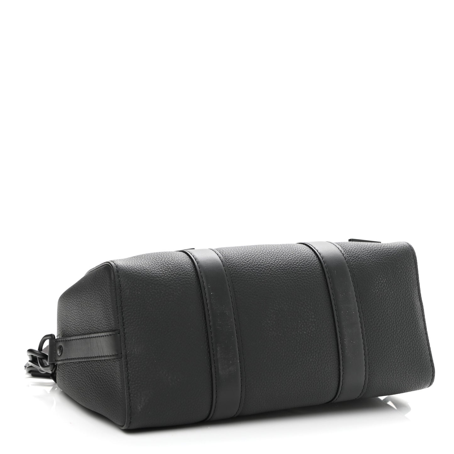 Calfskin Damier City Keepall Black
