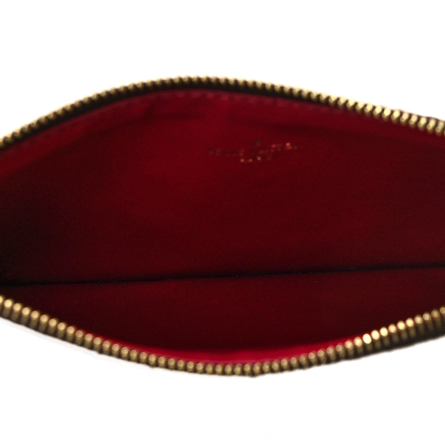 Monogram Pochette Felicie Chain Wallet Fuchsia