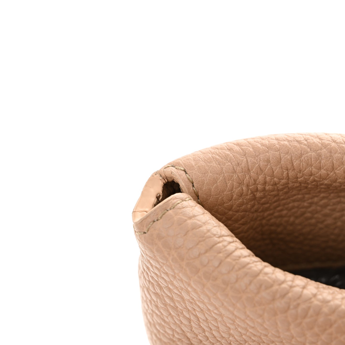 London Grainy Calfskin Medium Baynard Tote Nude