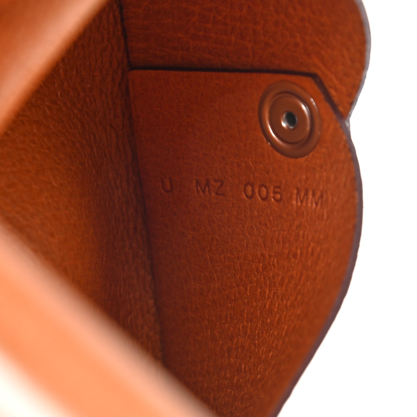 Peau Porc Calvi Card Case Toffee