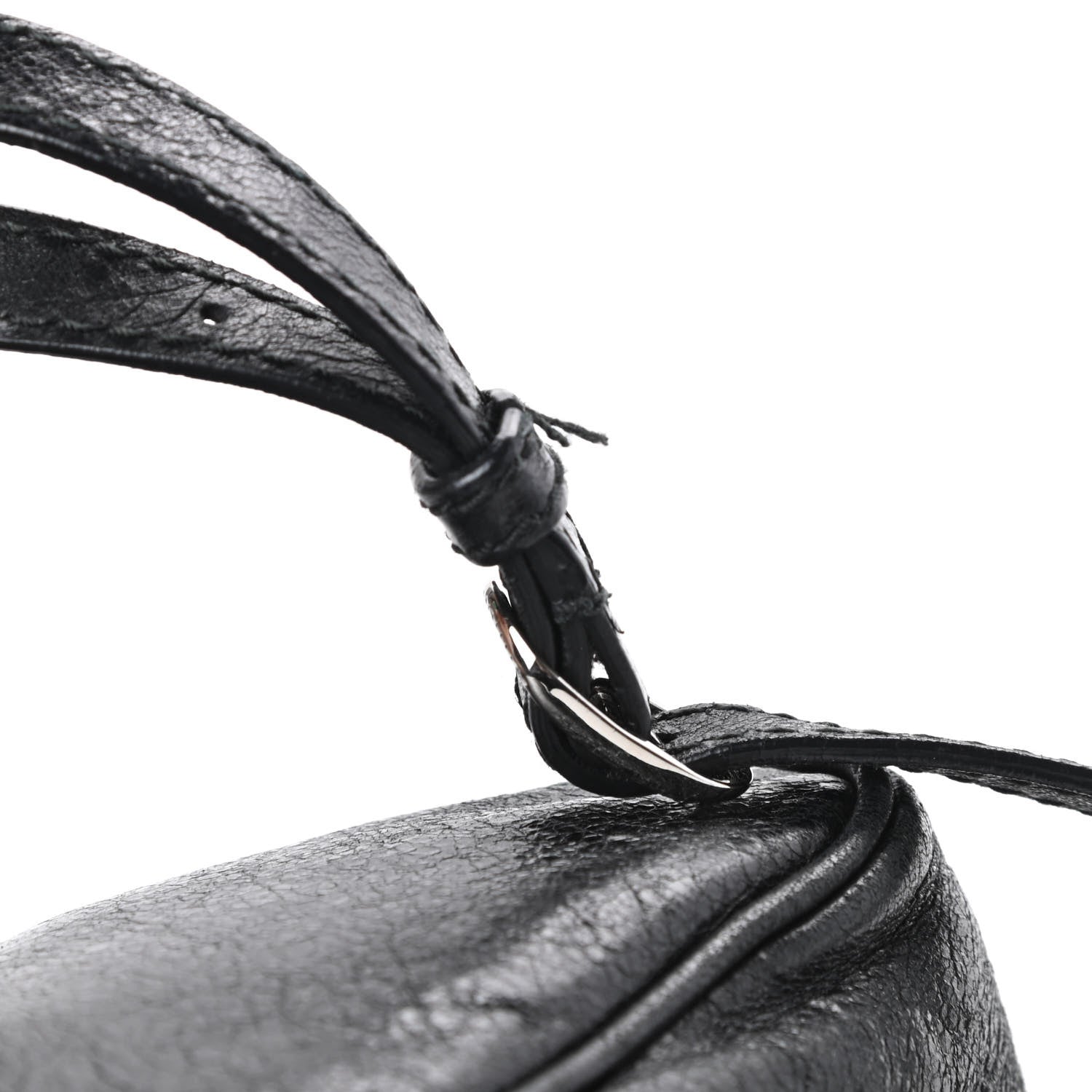 Balenciaga Agneau Giant 12 Silver Hardware Hip Black 12 of 13