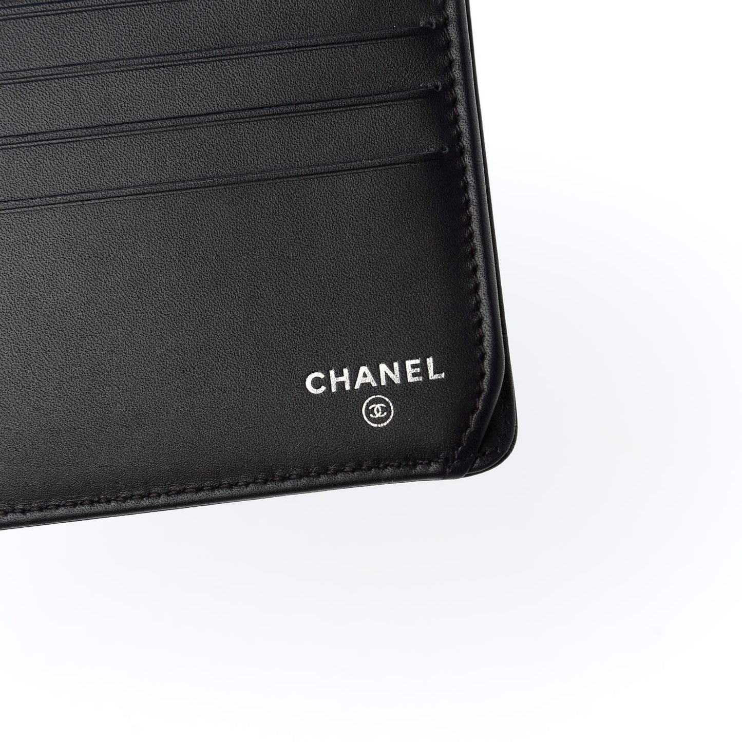 Caviar Timeless CC French Long Wallet Purple