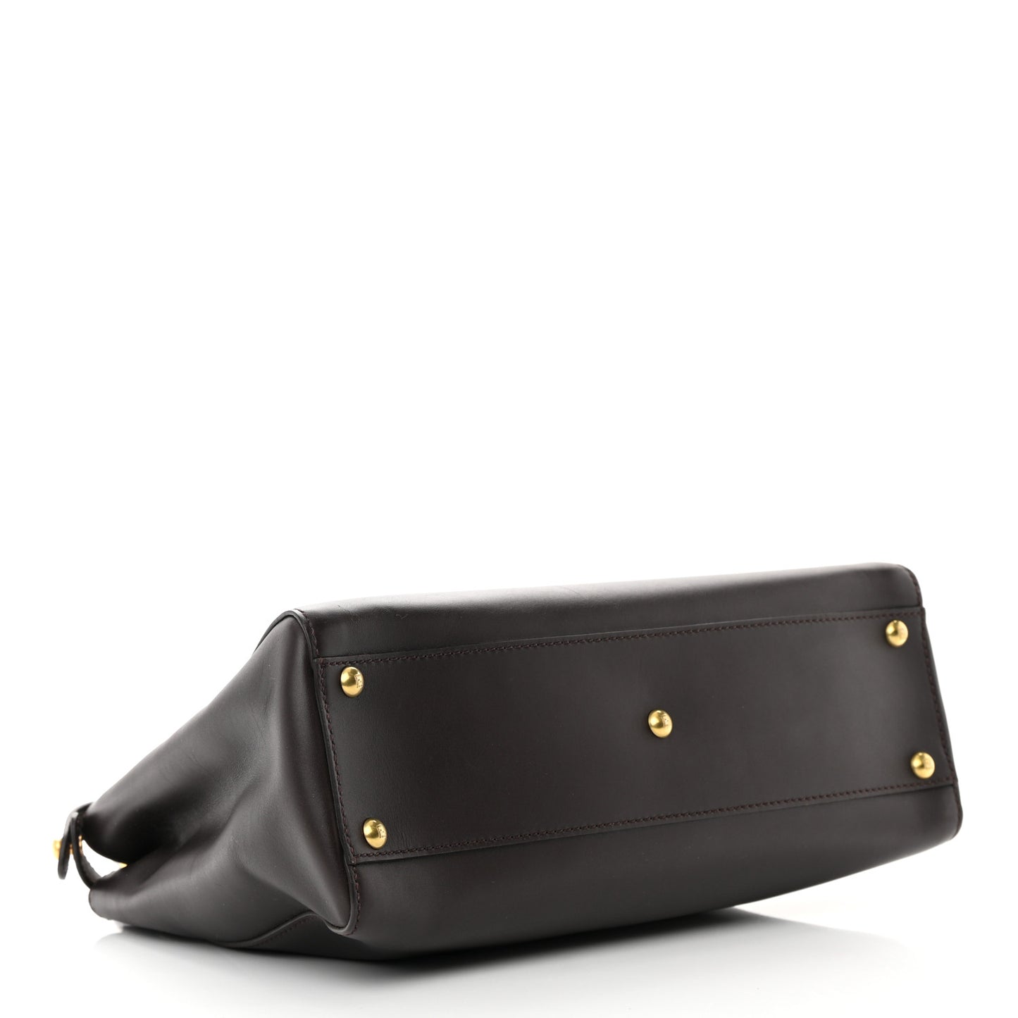 Vitello Calf Hair Zebra Print Medium Peekaboo Iconic Satchel Black