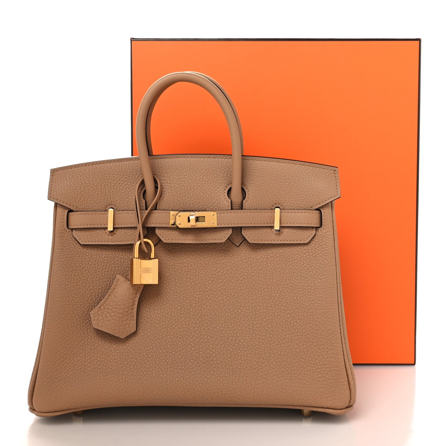 Hermes Togo Birkin 25 Chai 13 of 13
