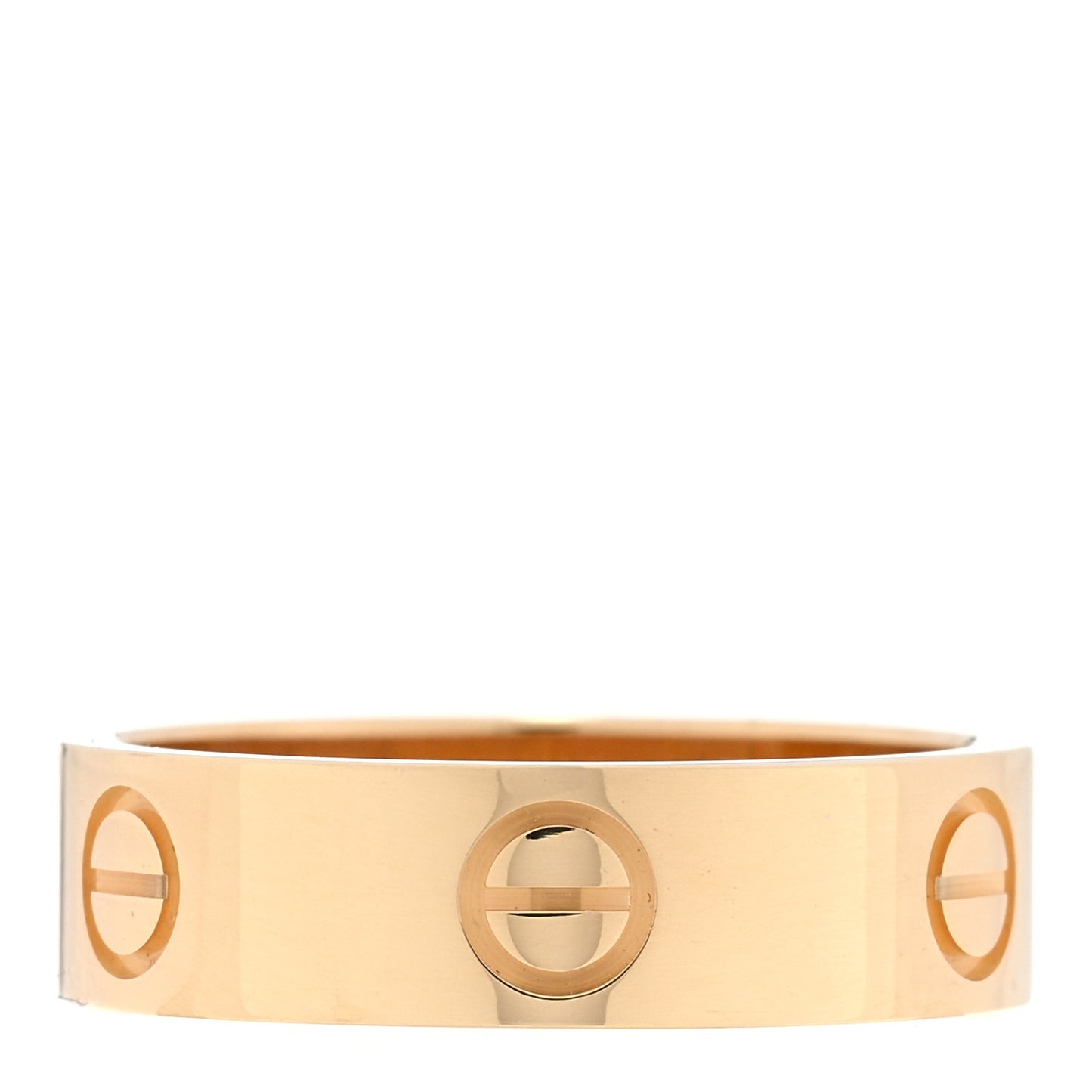 18K Yellow Gold 5.5mm LOVE Ring 56 7.75
