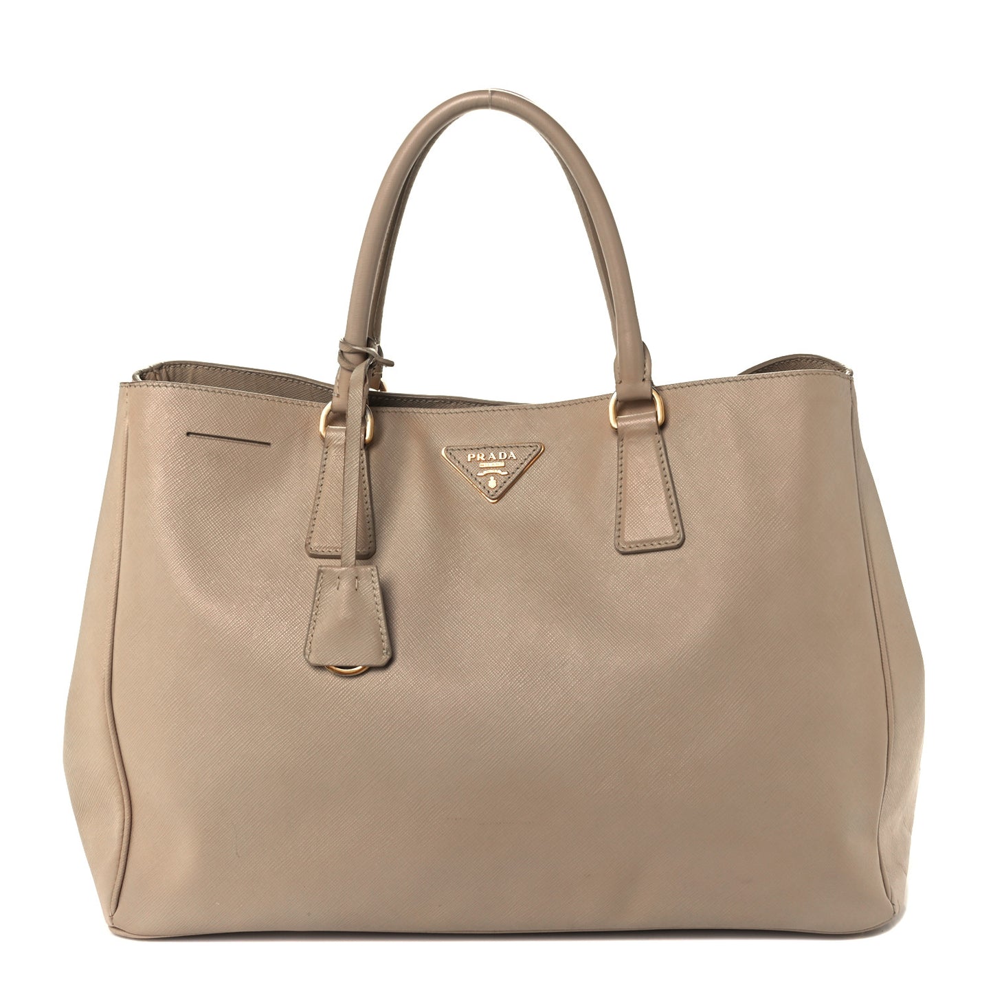 Saffiano Lux Large Tote Sabbia