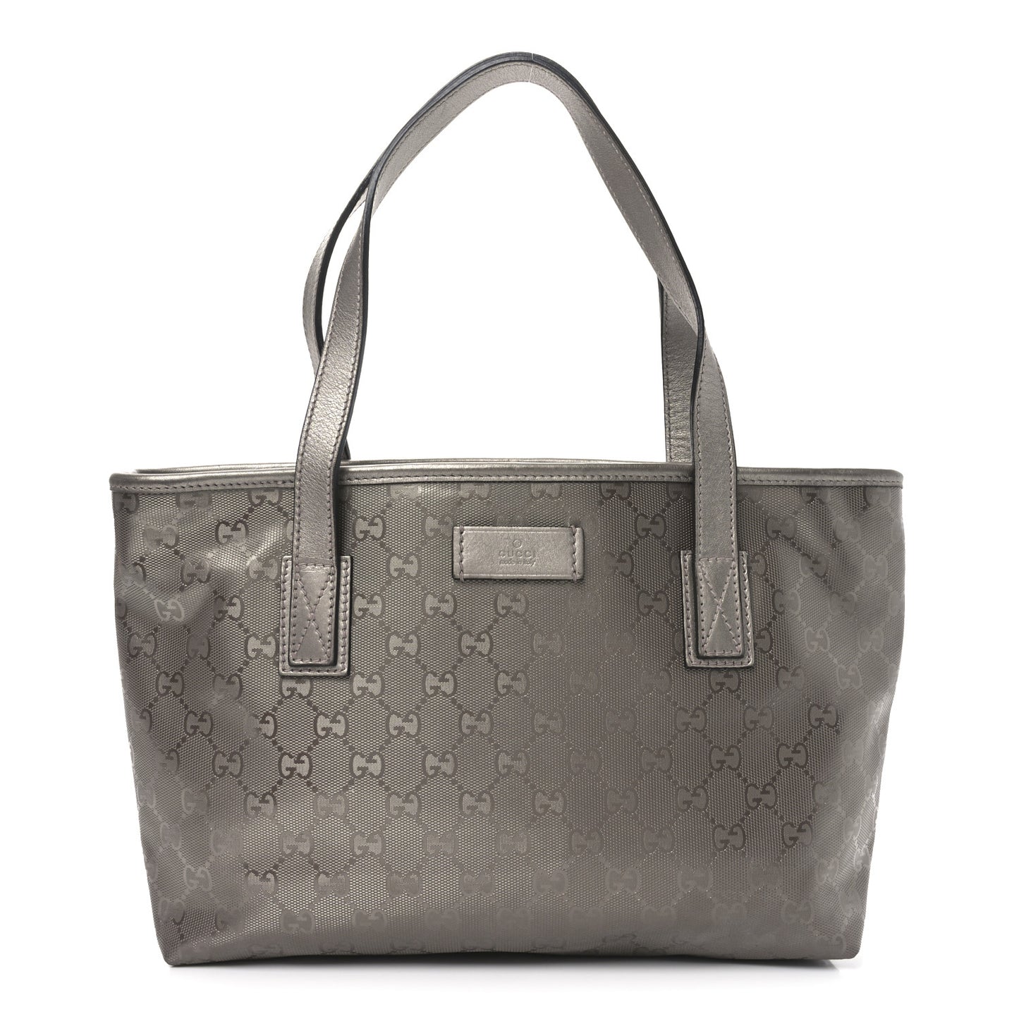 Imprime Monogram Small Joy Tote Pewter