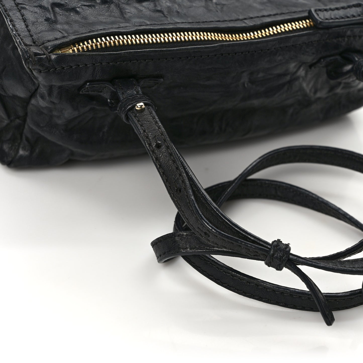 Tumbled Sheepskin Mini Pandora Black