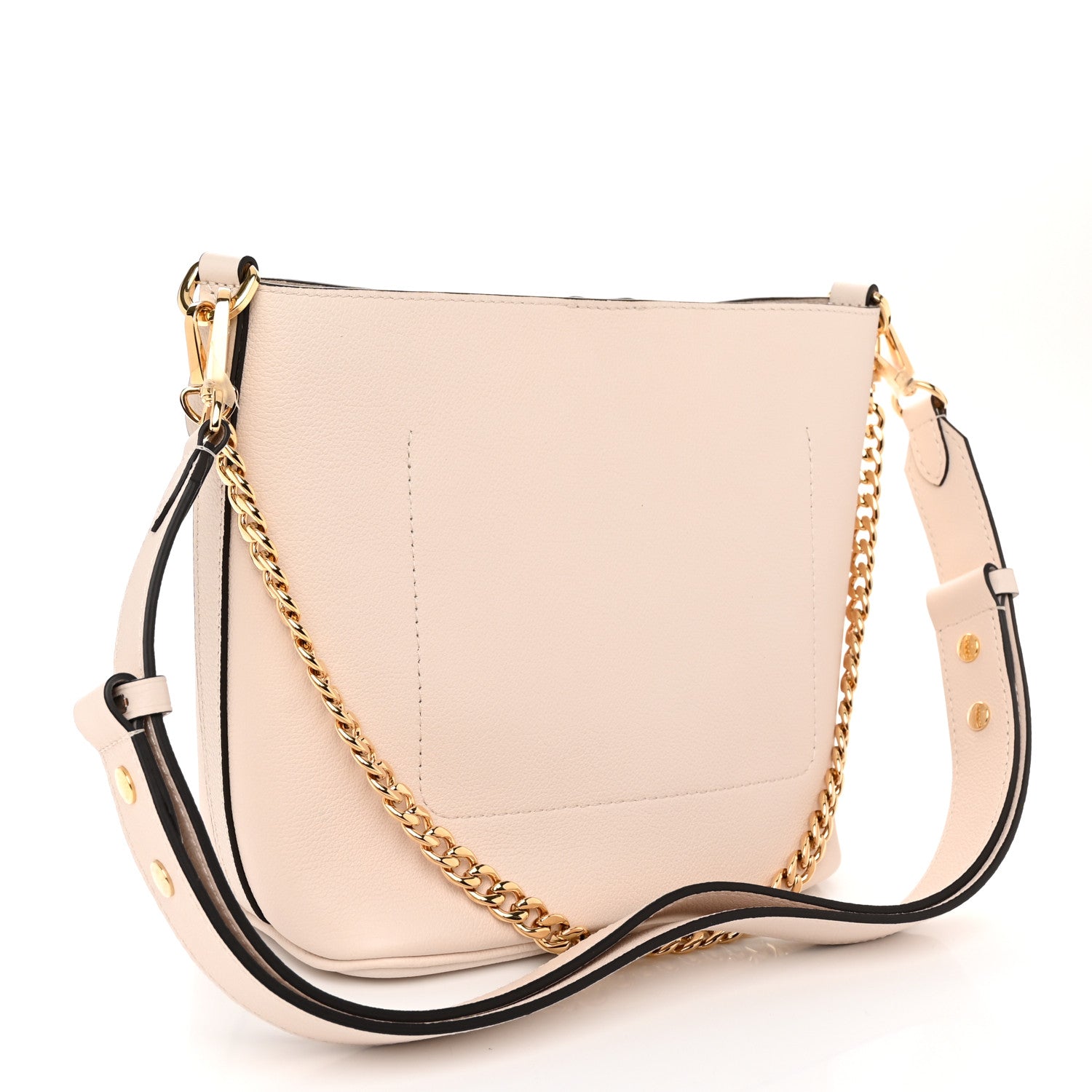 Louis Vuitton Grained Calfskin Lock and Walk Bucket Quartz 3 of 10
