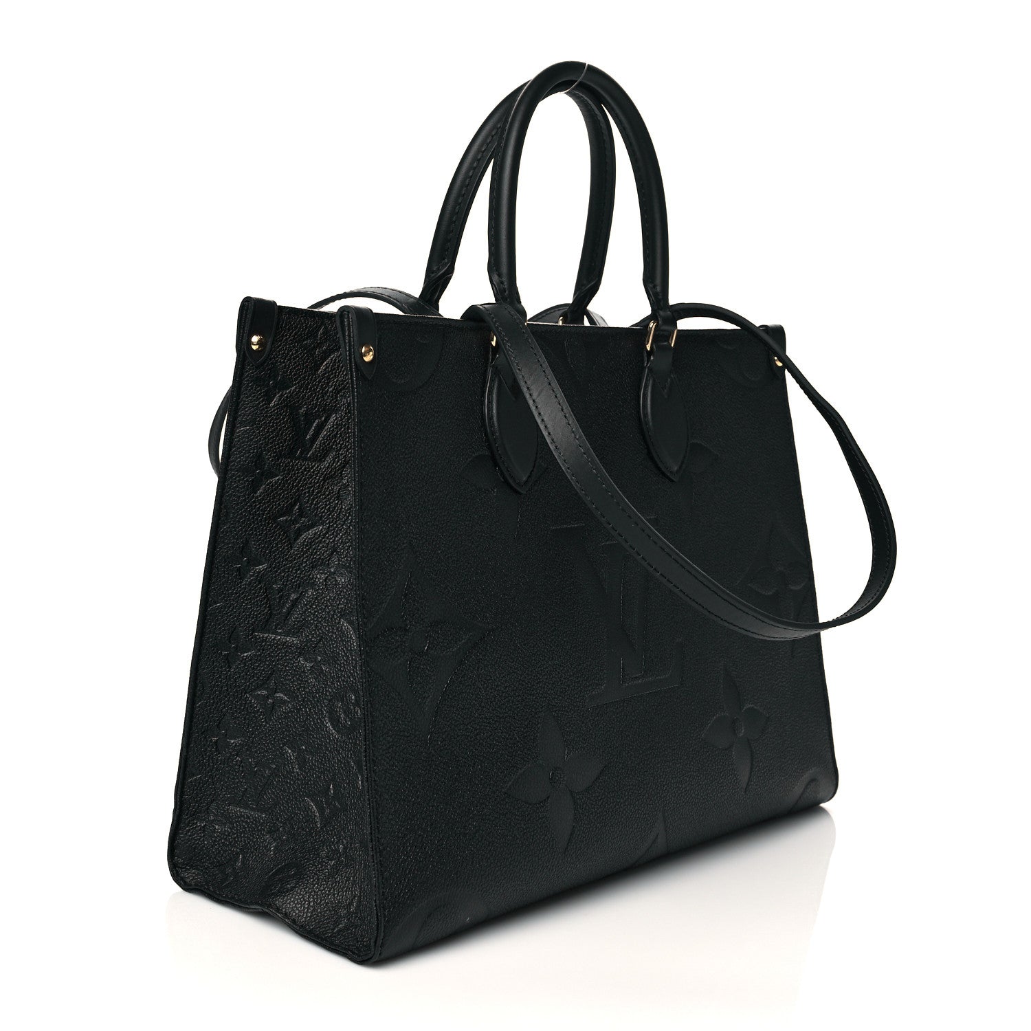 Louis Vuitton Empreinte Monogram Giant Onthego MM Black 3 of 9