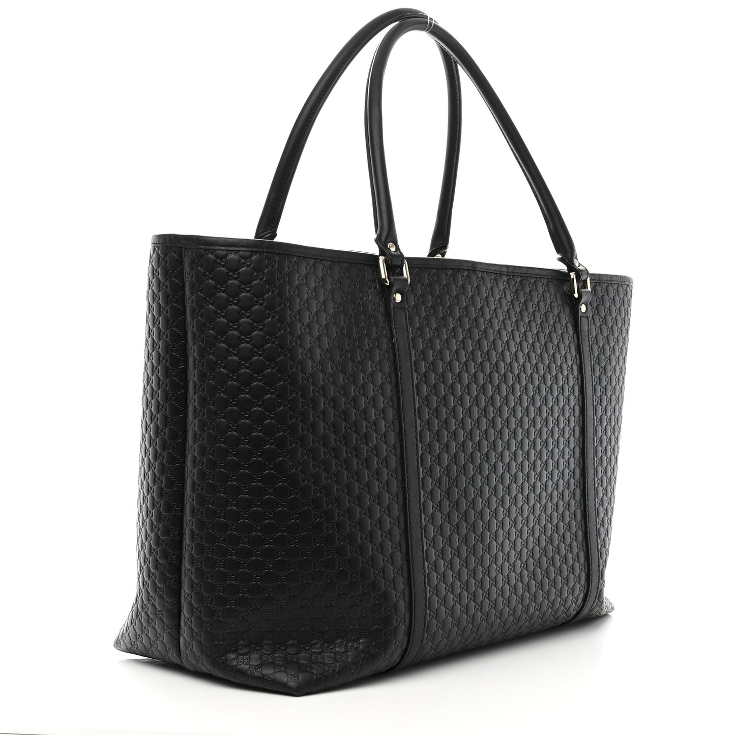 Microguccissima Large Joy Tote Black