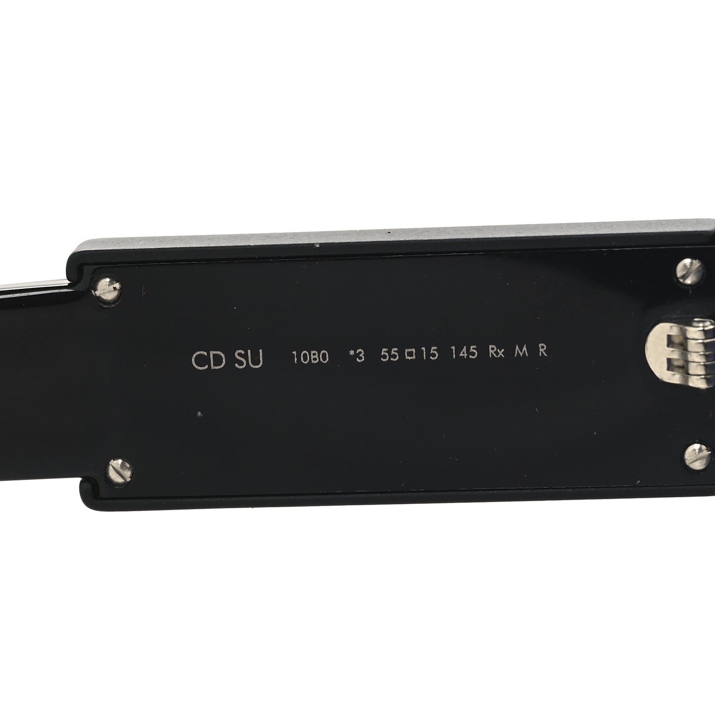 Acetate CD SU Holographic Sunglasses Black