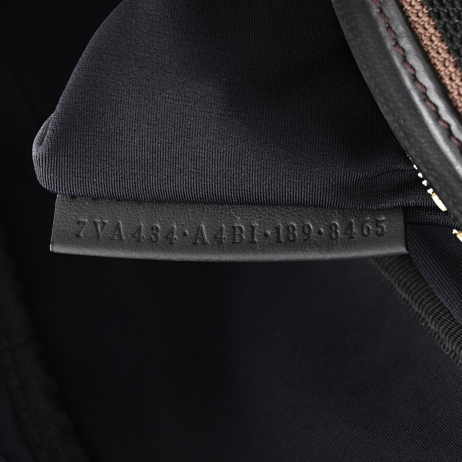 Fendi Vitello Century Maglia Pattern Mix Belt Bag Havana 7 of 10