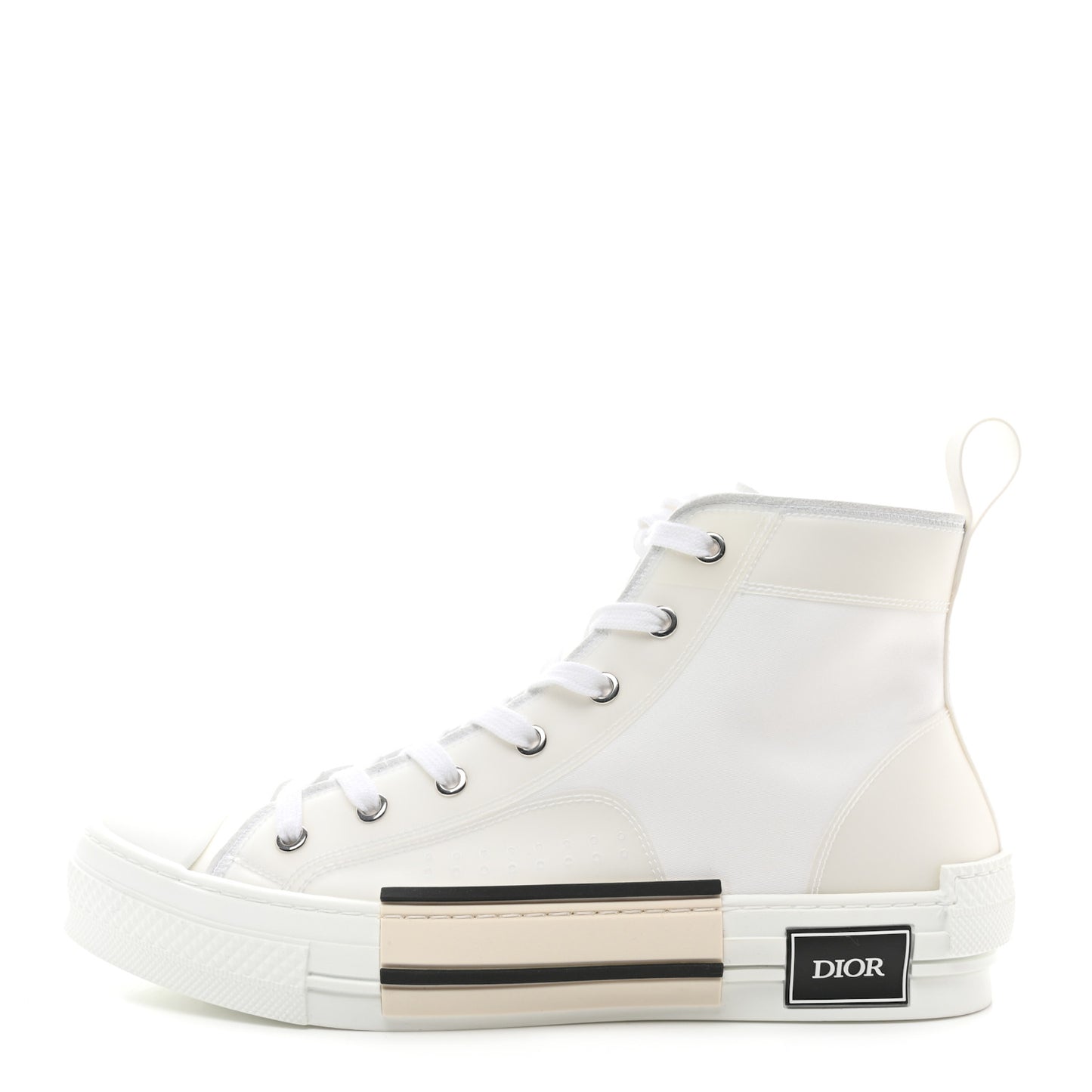 Canvas Mens B23 High Top Sneakers 42.5 White