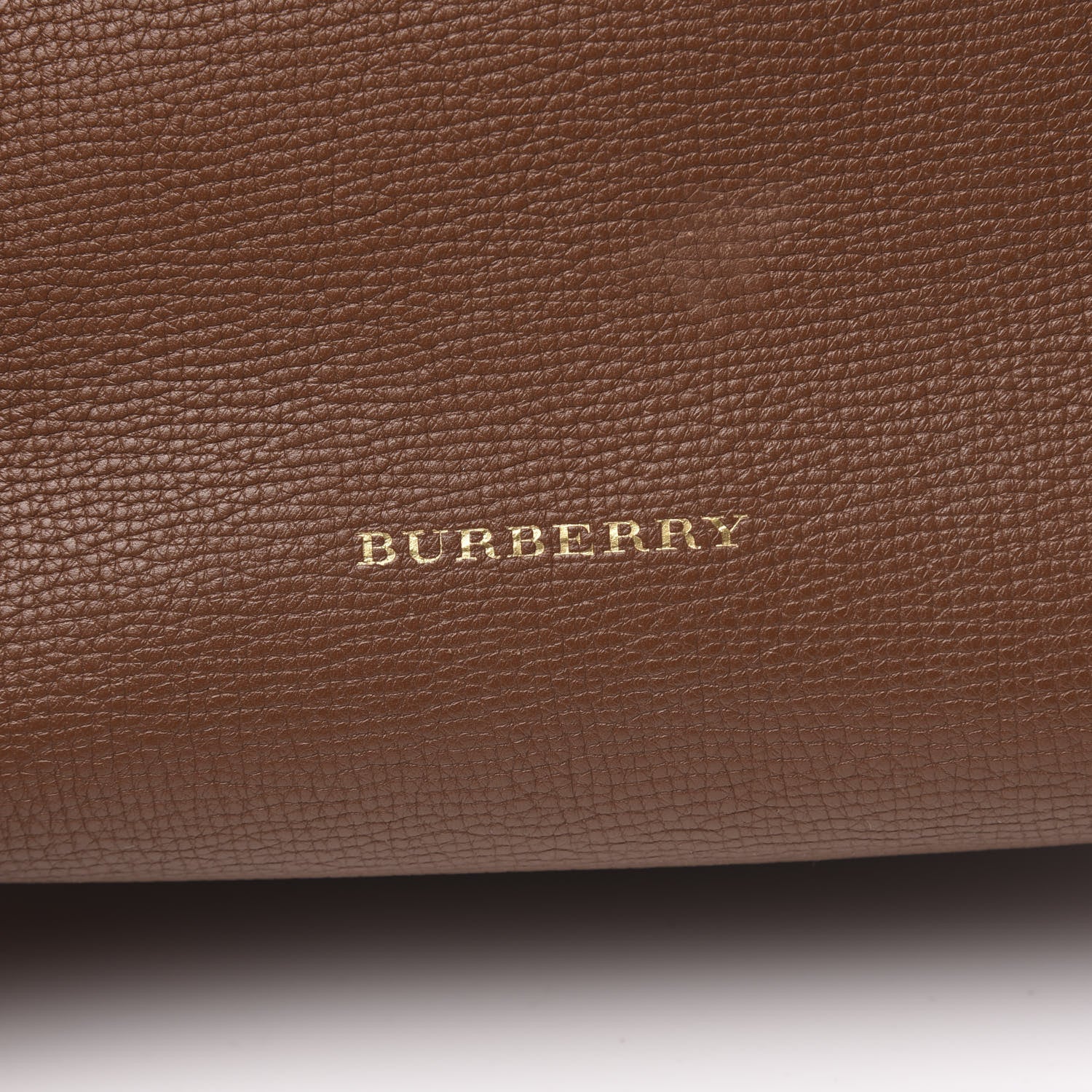 Burberry Grainy Calfskin House Check Small Canterbury Dark Sand 11 of 13