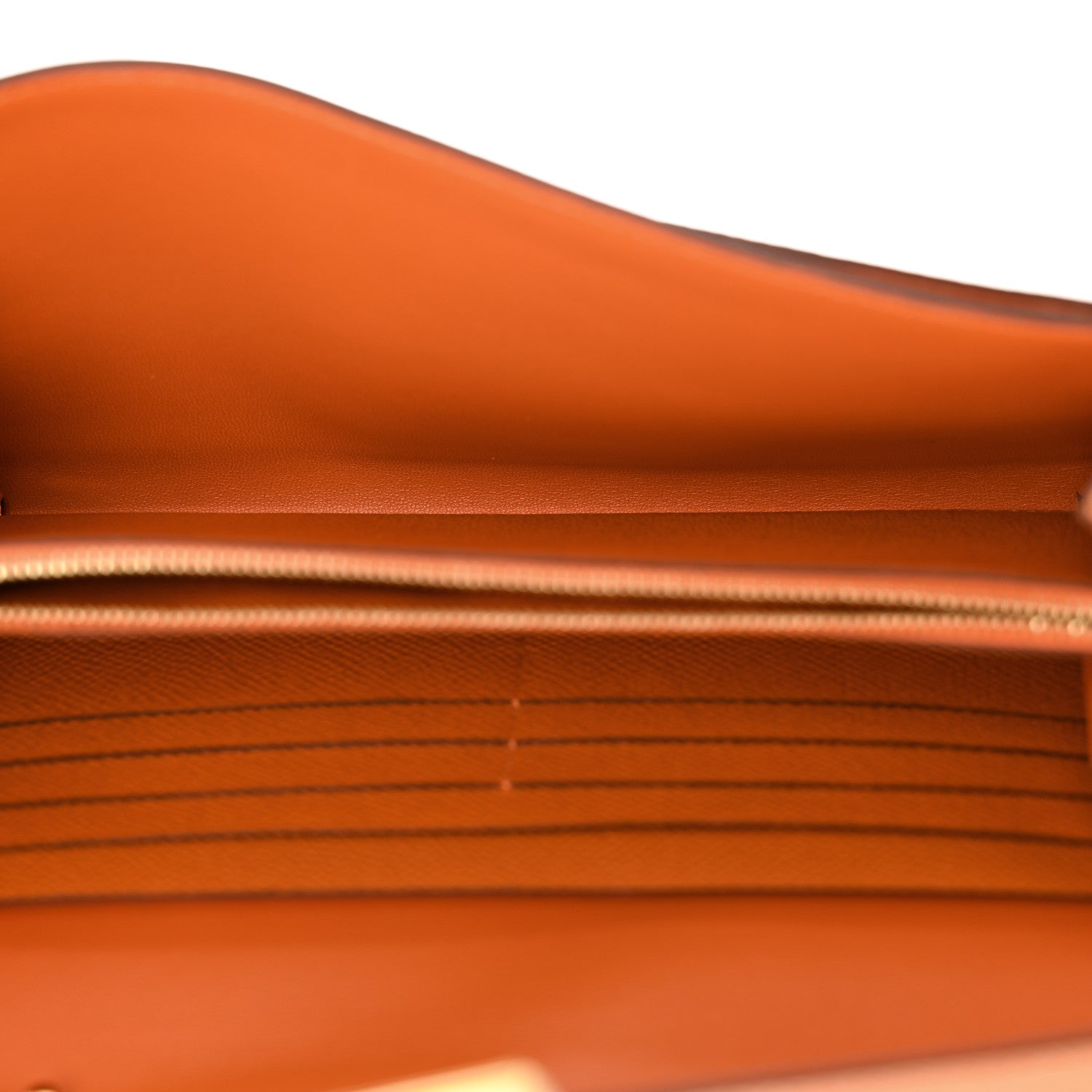 Hermes Epsom Constance Long Wallet To Go Wallet Orange 5 of 11