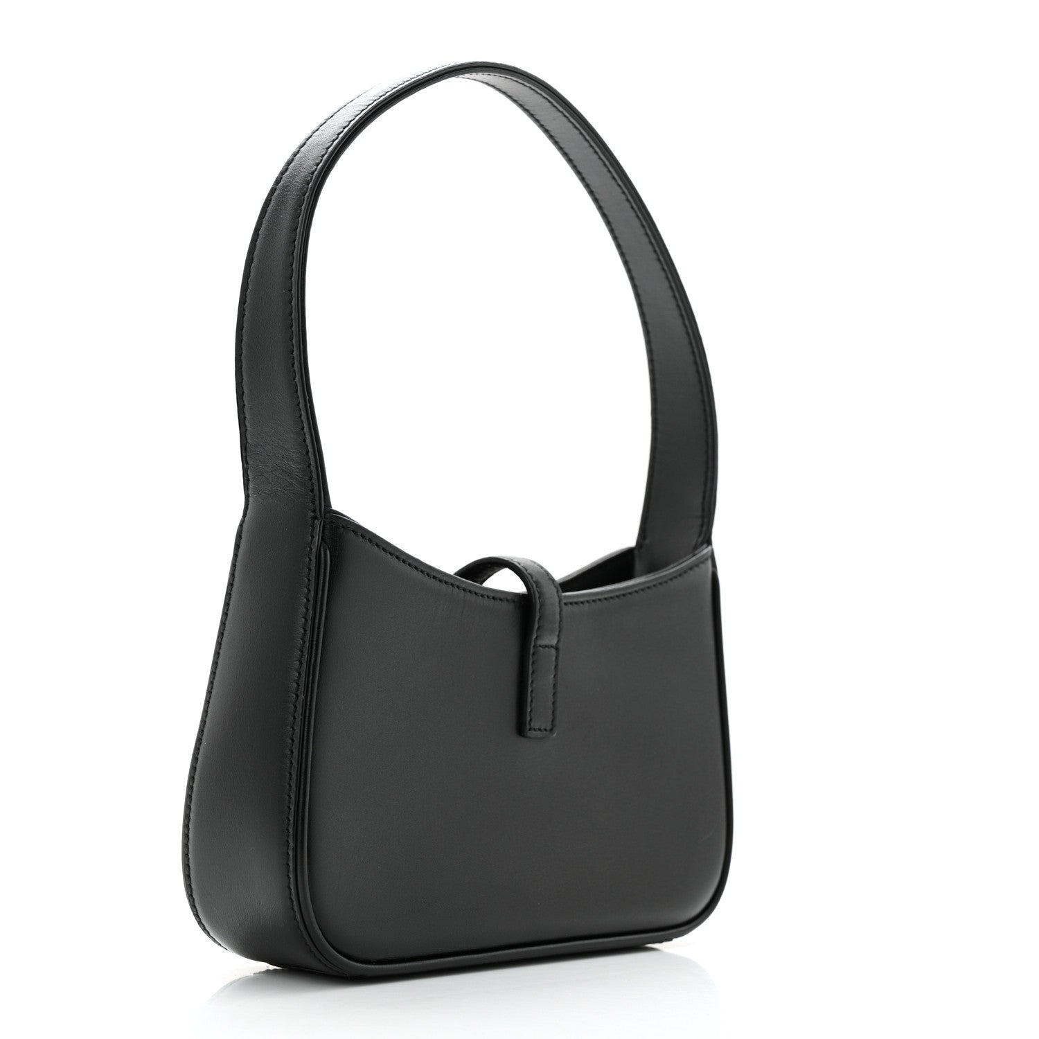 Saint Laurent Smooth Calfskin Le 5 A 7 Mini Hobo Black 2 of 11