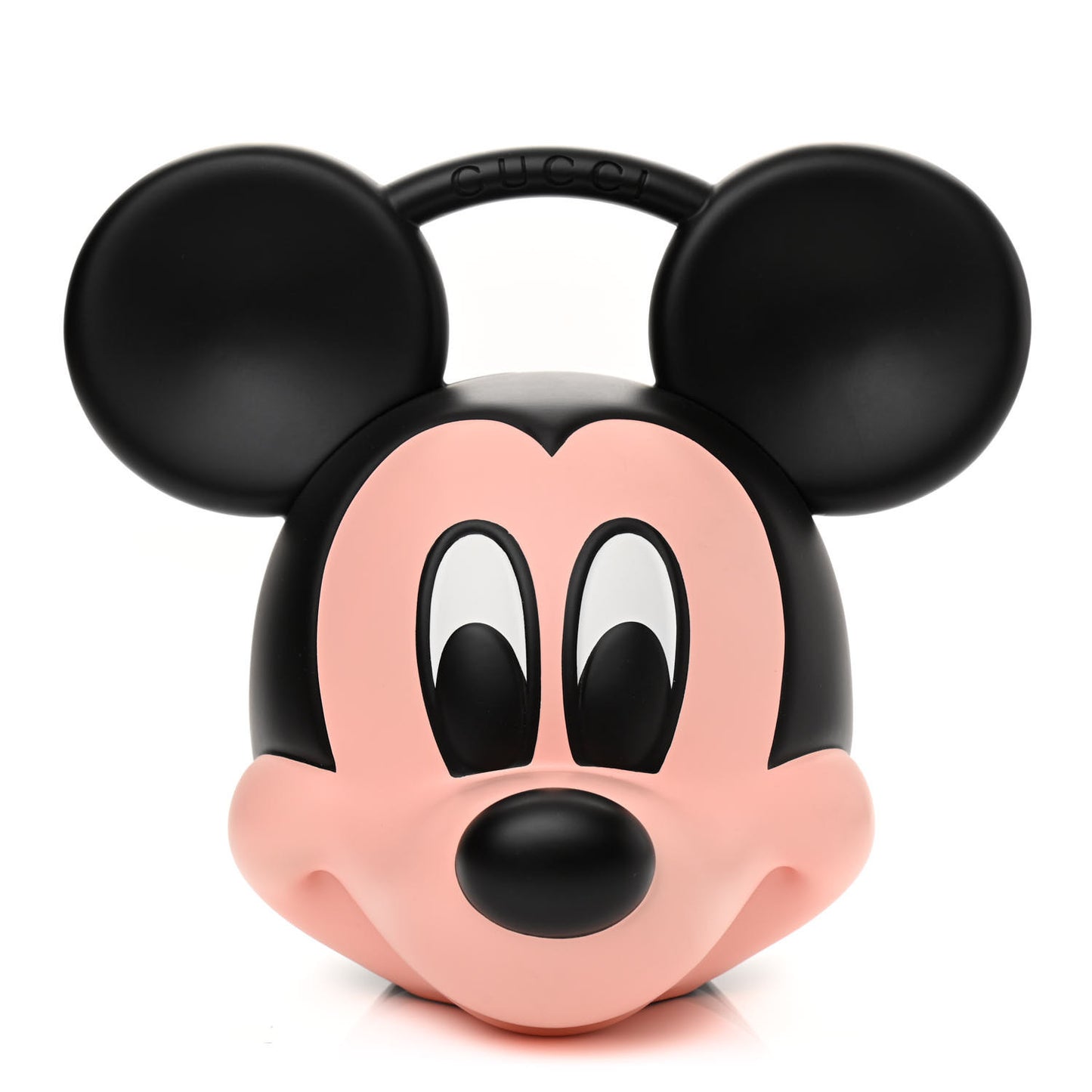 X DISNEY Plastic Mickey Mouse Top Handle Bag Black